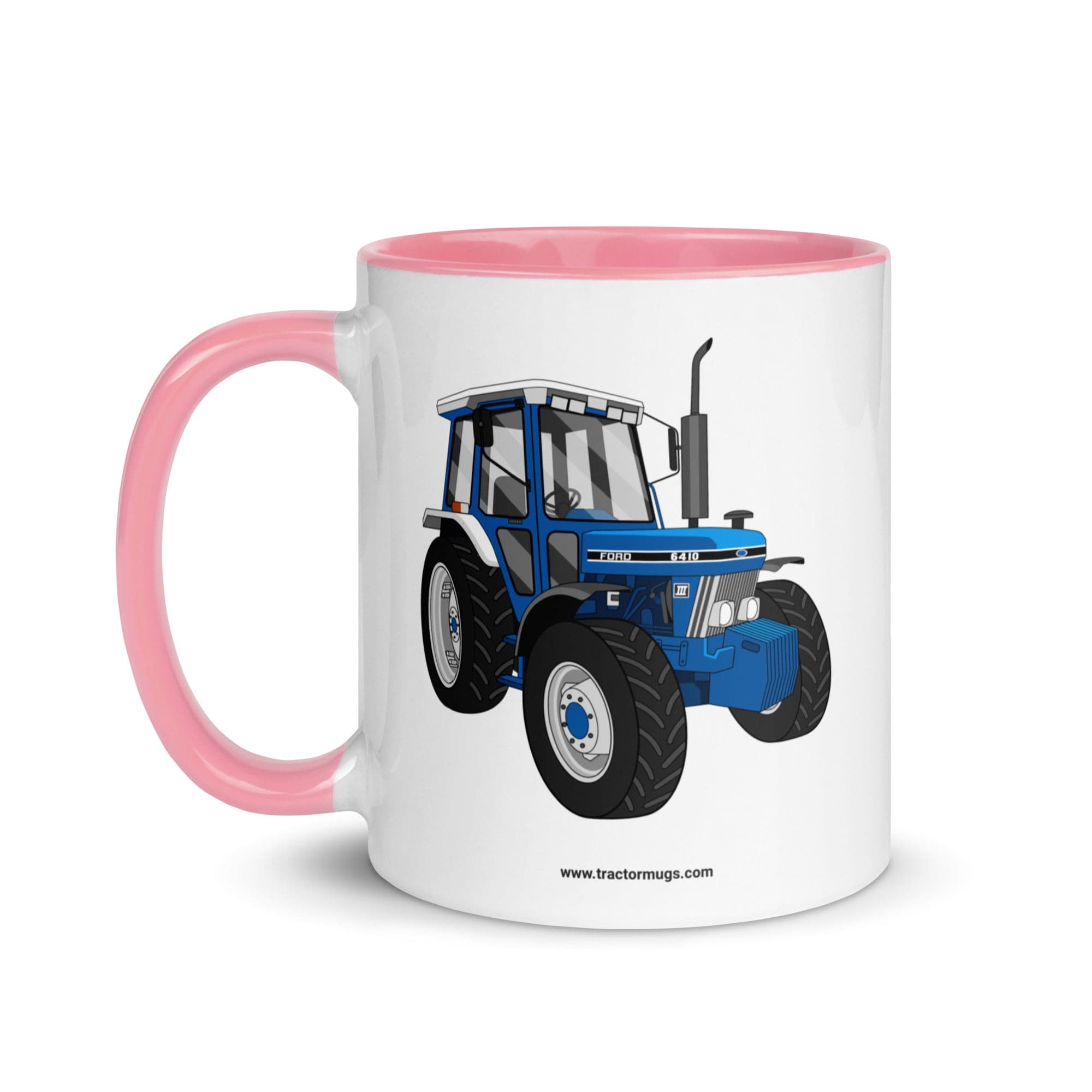 The Tractor Mugs Store Ford 6410 4WD | Mug with Color Inside Quality Farmers Merch