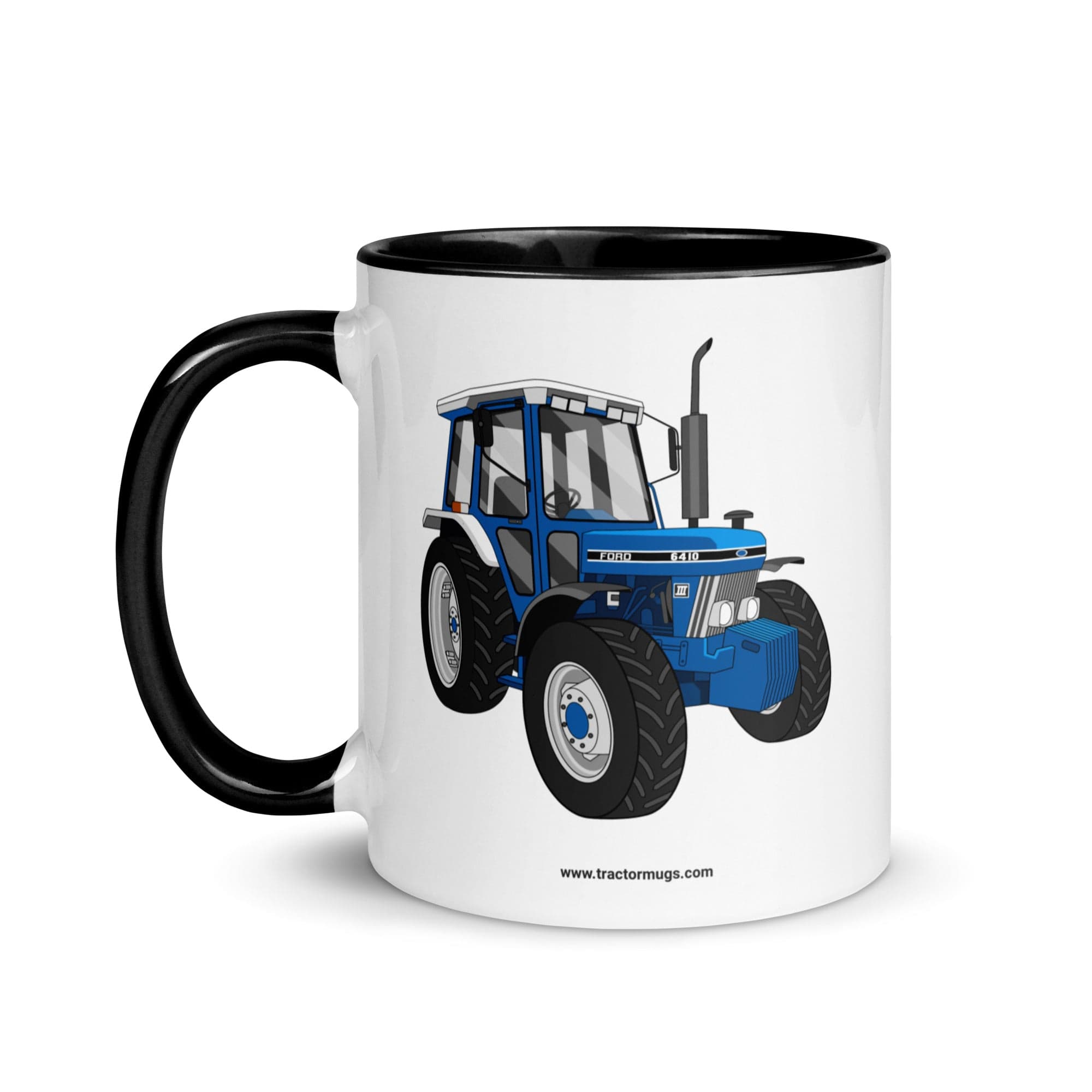 The Tractor Mugs Store Ford 6410 4WD | Mug with Color Inside Quality Farmers Merch
