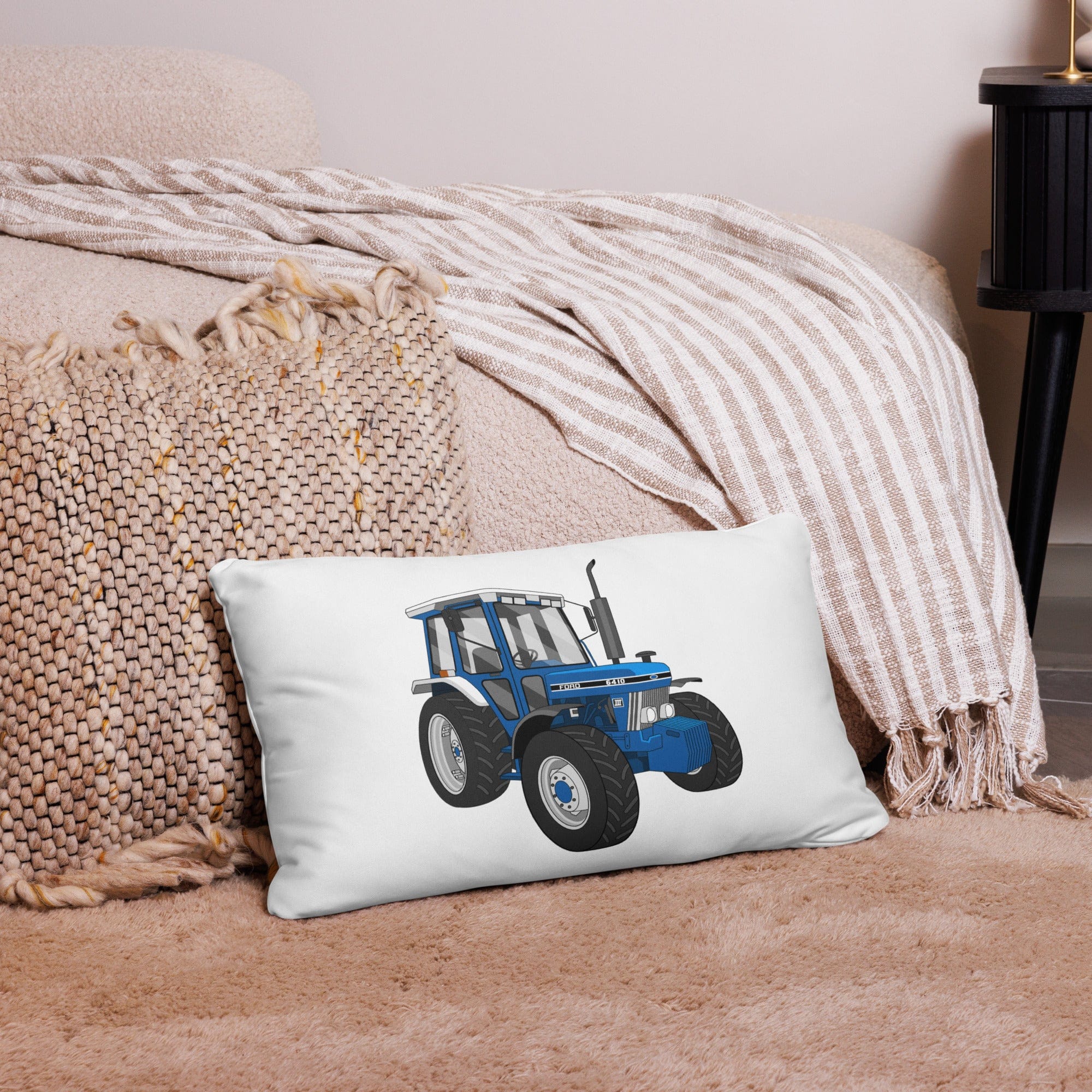 The Tractor Mugs Store Ford 6410 4WD | Pillow Case Quality Farmers Merch