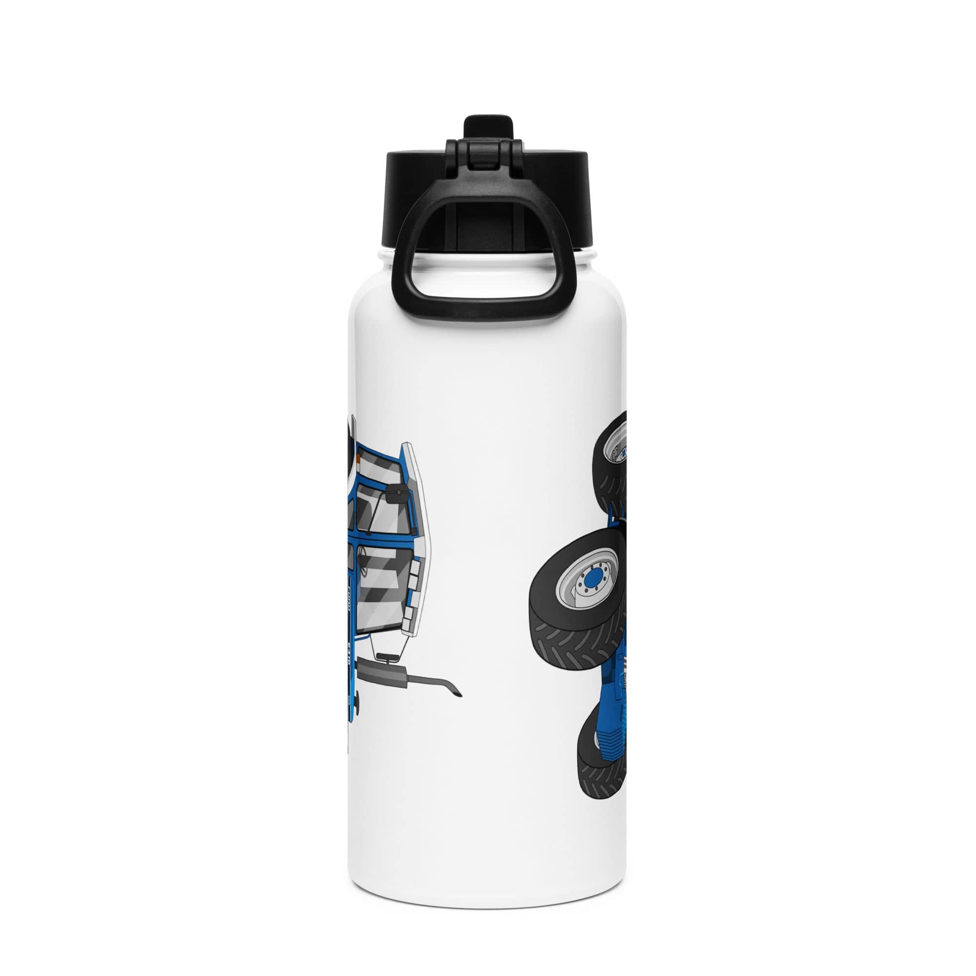 The Tractor Mugs Store Ford 6410 4WD | Stainless Steel Water Bottle Quality Farmers Merch