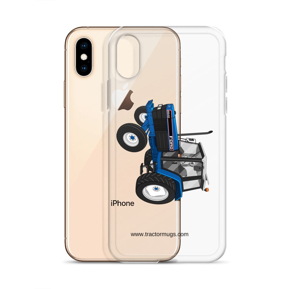 The Tractor Mugs Store Ford 6640 2WD | Clear Case for iPhone® Quality Farmers Merch