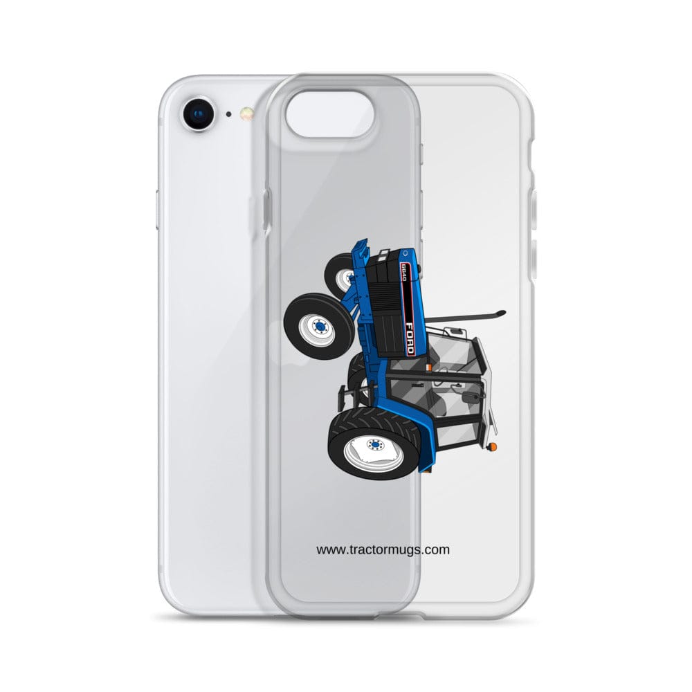The Tractor Mugs Store Ford 6640 2WD | Clear Case for iPhone® Quality Farmers Merch