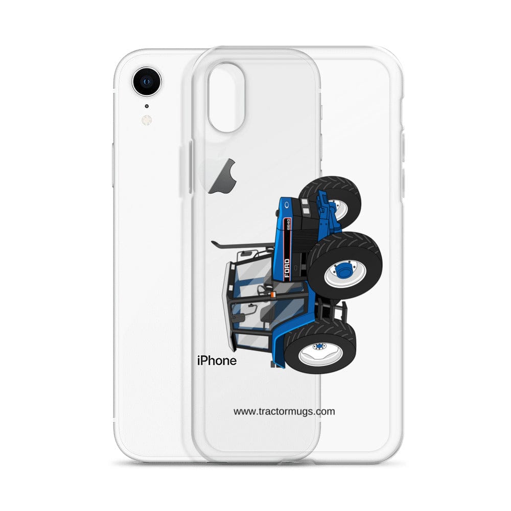 The Tractor Mugs Store Ford 6640 SE 4WD | Clear Case for iPhone® Quality Farmers Merch