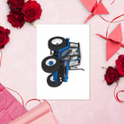 The Tractor Mugs Store Ford 6640 | Sticker Sheet Quality Farmers Merch