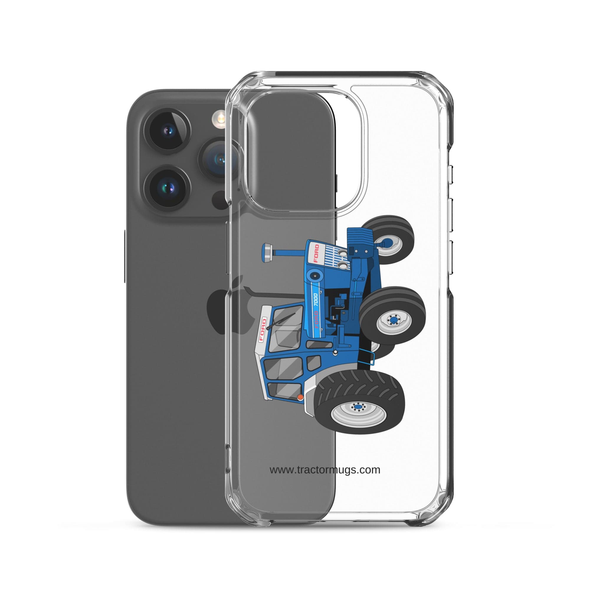The Tractor Mugs Store Ford 7000 | Clear Case for iPhone® Quality Farmers Merch