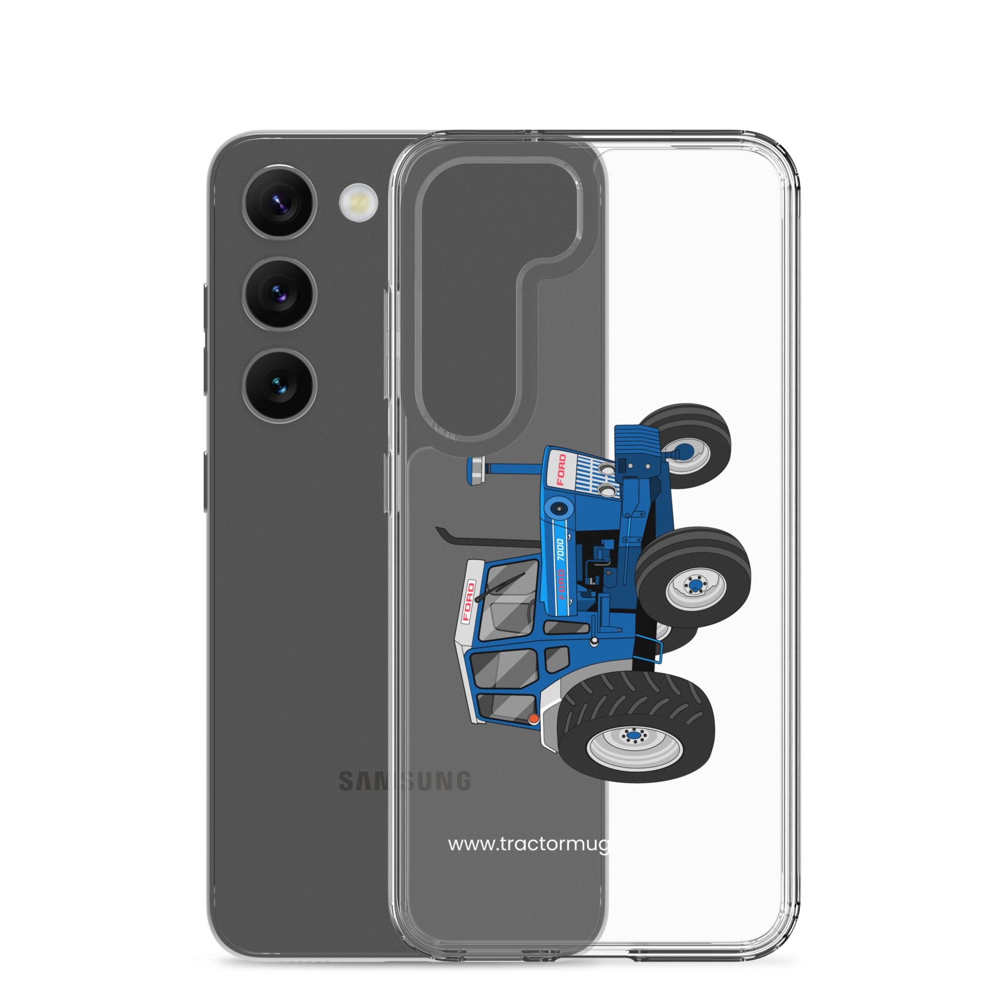 The Tractor Mugs Store Ford 7000 | Clear Case for Samsung® Quality Farmers Merch