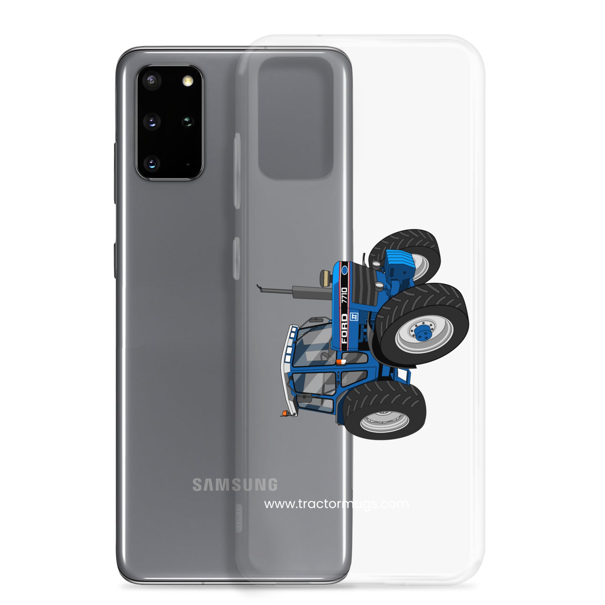 The Tractor Mugs Store Ford 7710 | Clear Case for Samsung® Quality Farmers Merch