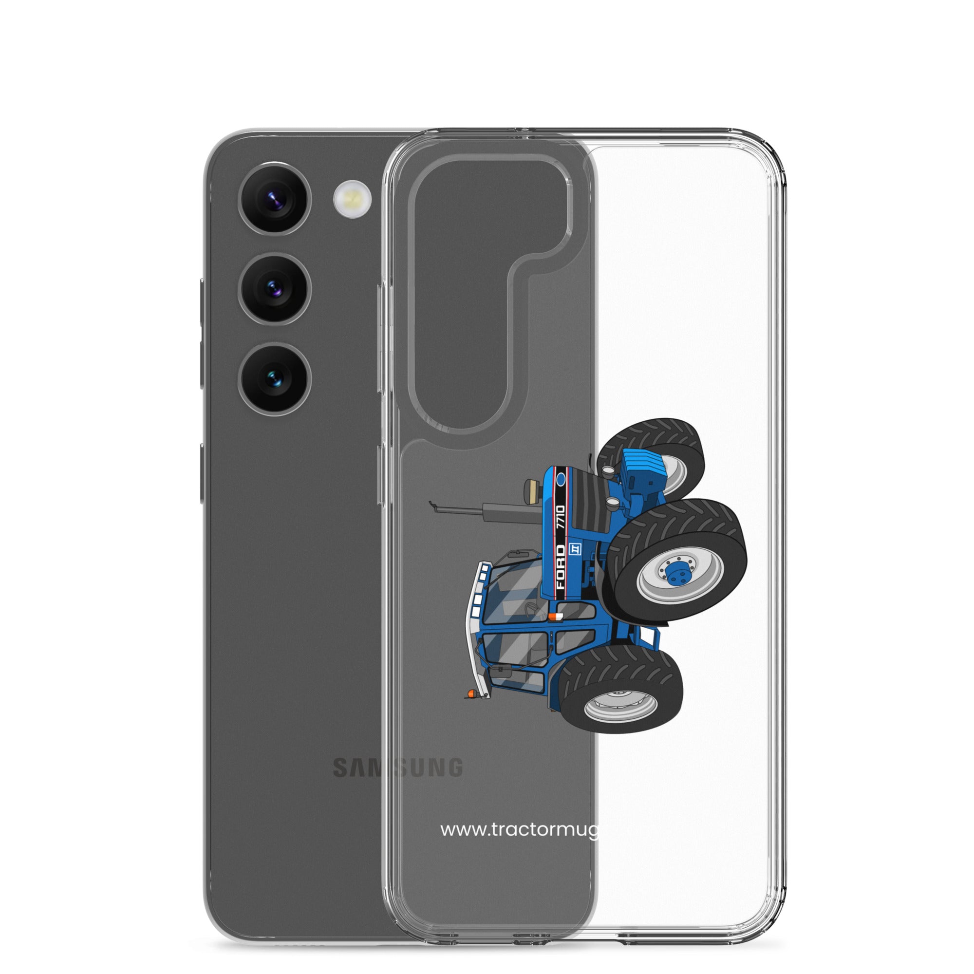 The Tractor Mugs Store Ford 7710 | Clear Case for Samsung® Quality Farmers Merch