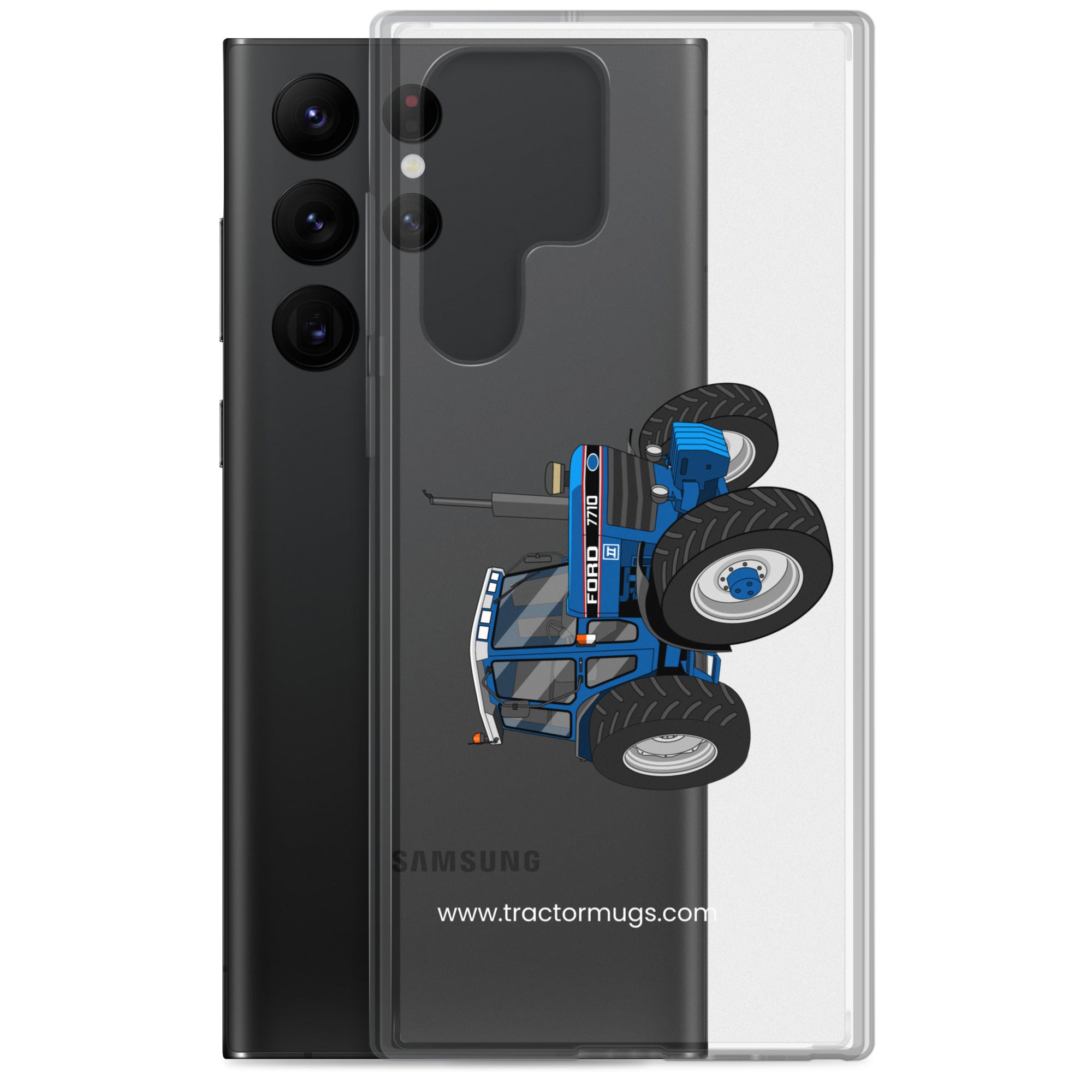 The Tractor Mugs Store Ford 7710 | Clear Case for Samsung® Quality Farmers Merch