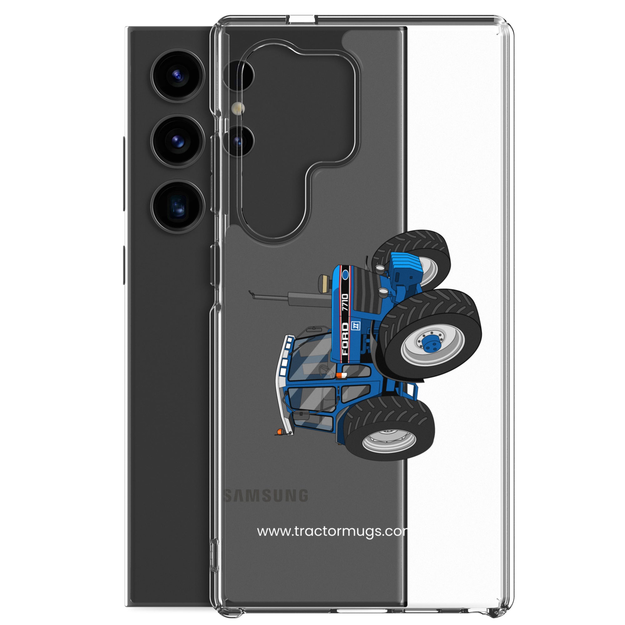 The Tractor Mugs Store Ford 7710 | Clear Case for Samsung® Quality Farmers Merch