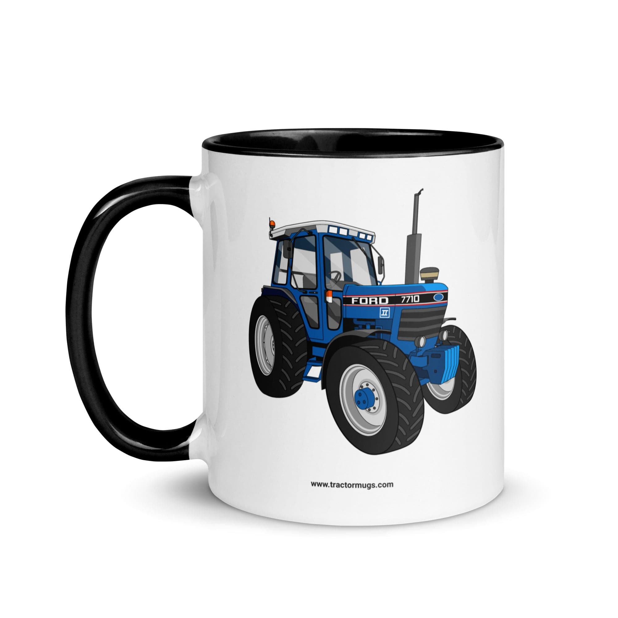 The Tractor Mugs Store Ford 7710 | Mug with Color Inside Quality Farmers Merch
