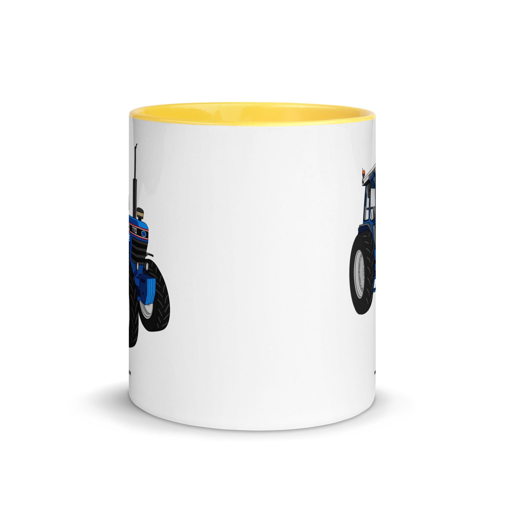 The Tractor Mugs Store Ford 7710 | Mug with Color Inside Quality Farmers Merch