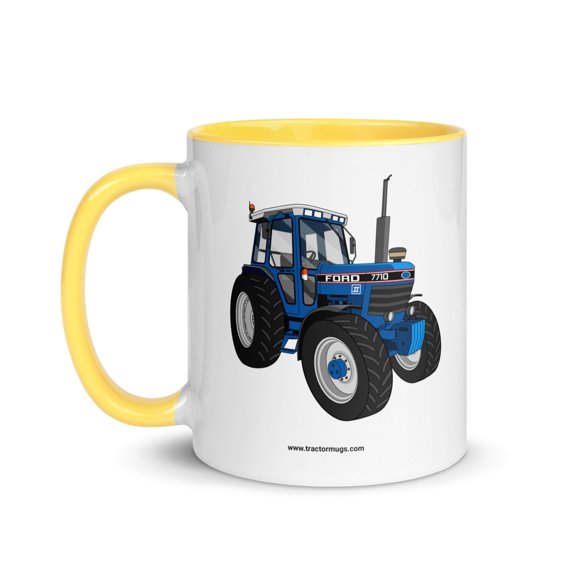 The Tractor Mugs Store Ford 7710 | Mug with Color Inside Quality Farmers Merch