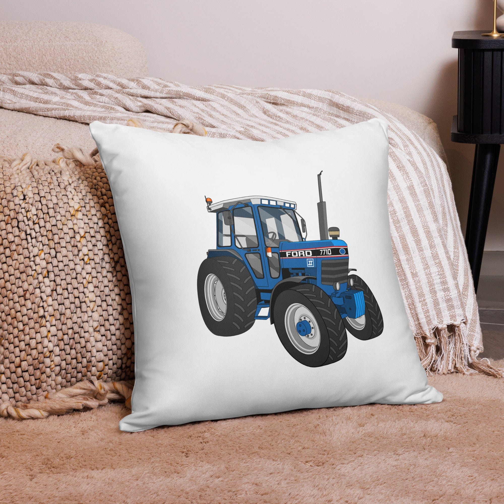 The Tractor Mugs Store Ford 7710 | Pillow Case Quality Farmers Merch