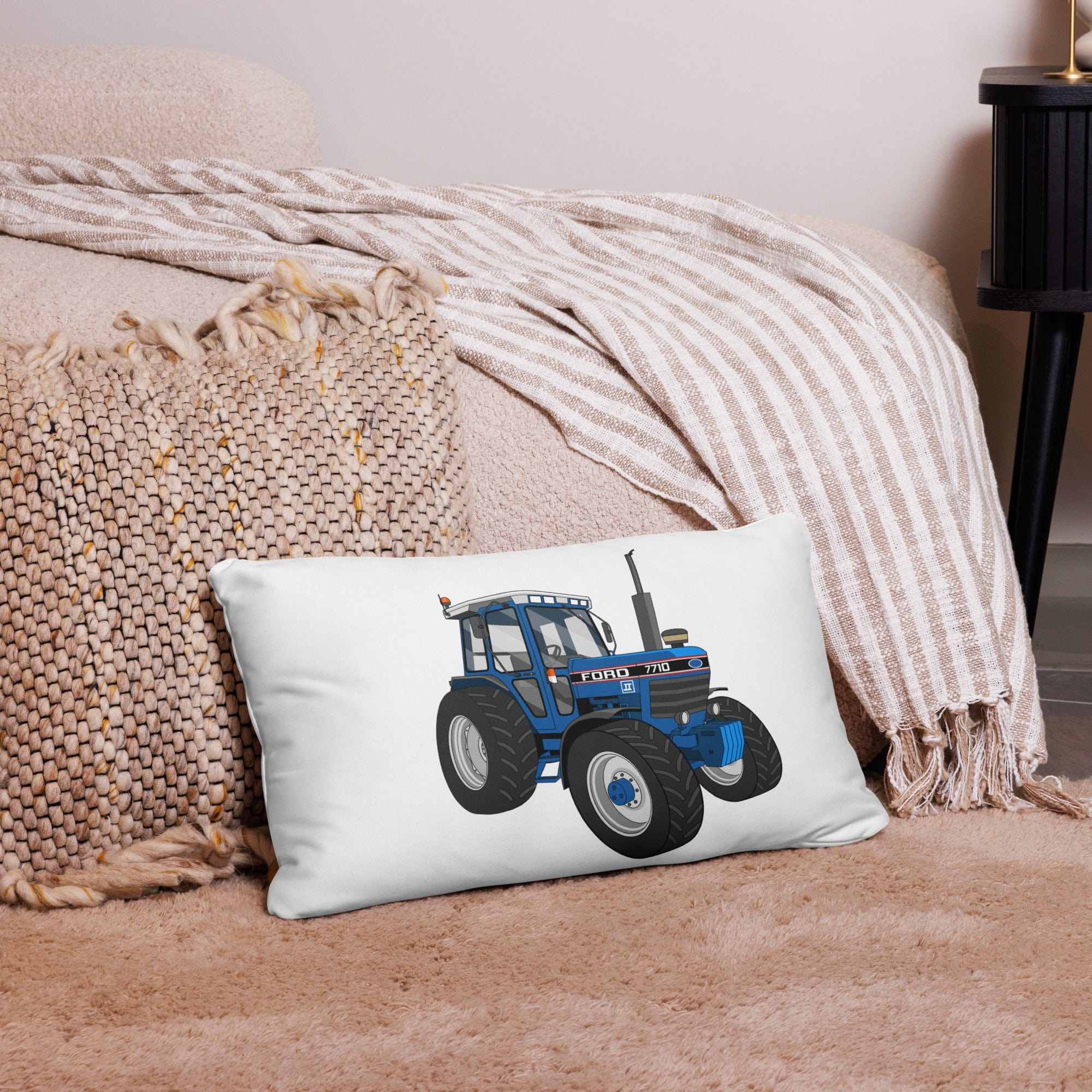 The Tractor Mugs Store Ford 7710 | Pillow Case Quality Farmers Merch