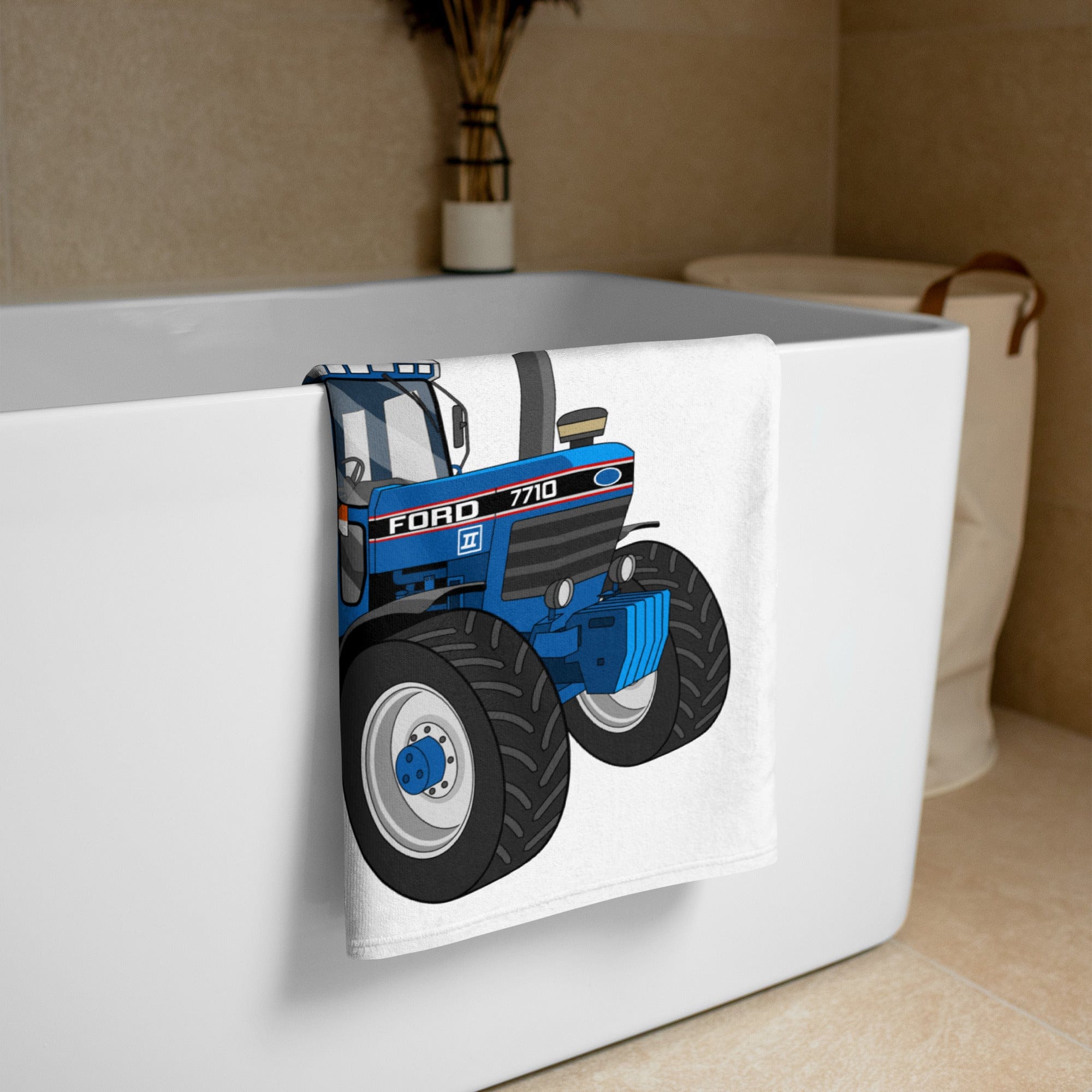 The Tractor Mugs Store Ford 7710 | Towel Quality Farmers Merch