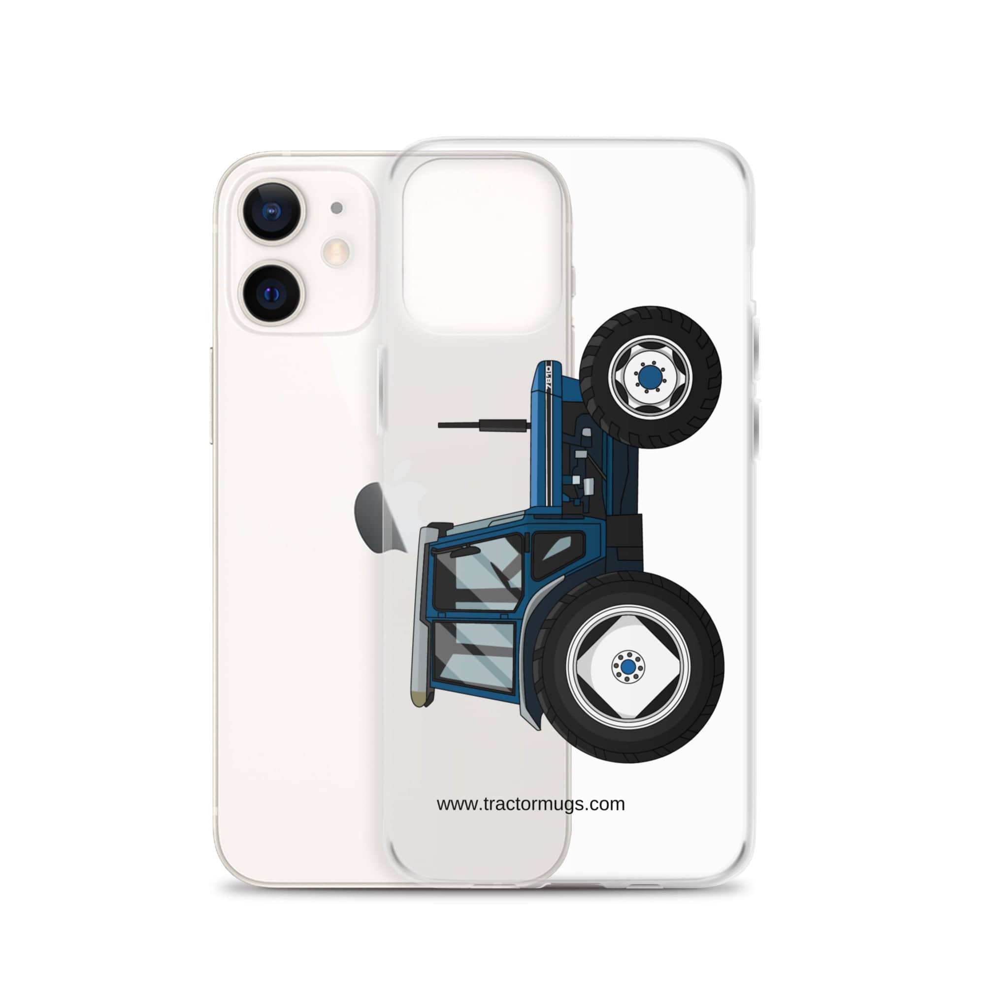 The Tractor Mugs Store Ford 7810 | Clear Case for iPhone® Quality Farmers Merch