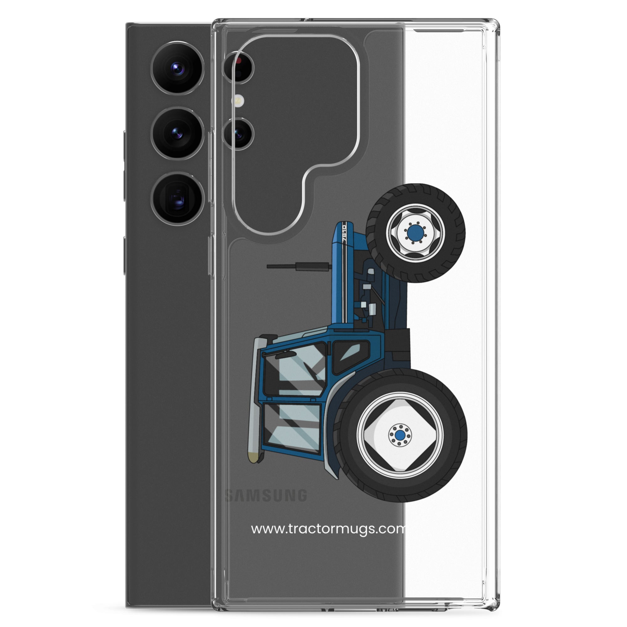 The Tractor Mugs Store Ford 7810 | Clear Case for Samsung® Quality Farmers Merch