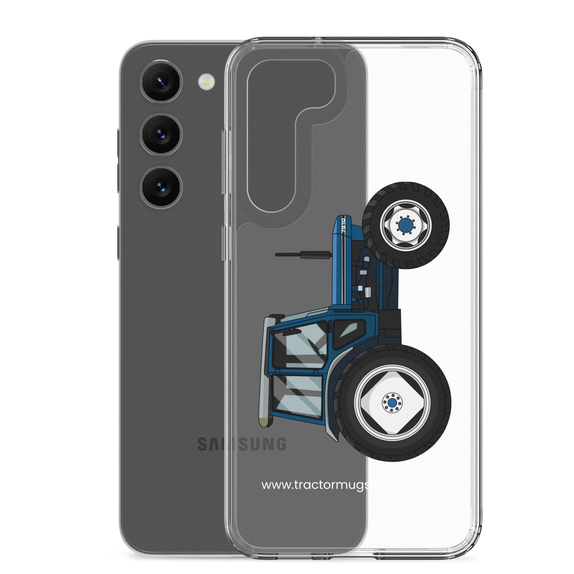 The Tractor Mugs Store Ford 7810 | Clear Case for Samsung® Quality Farmers Merch
