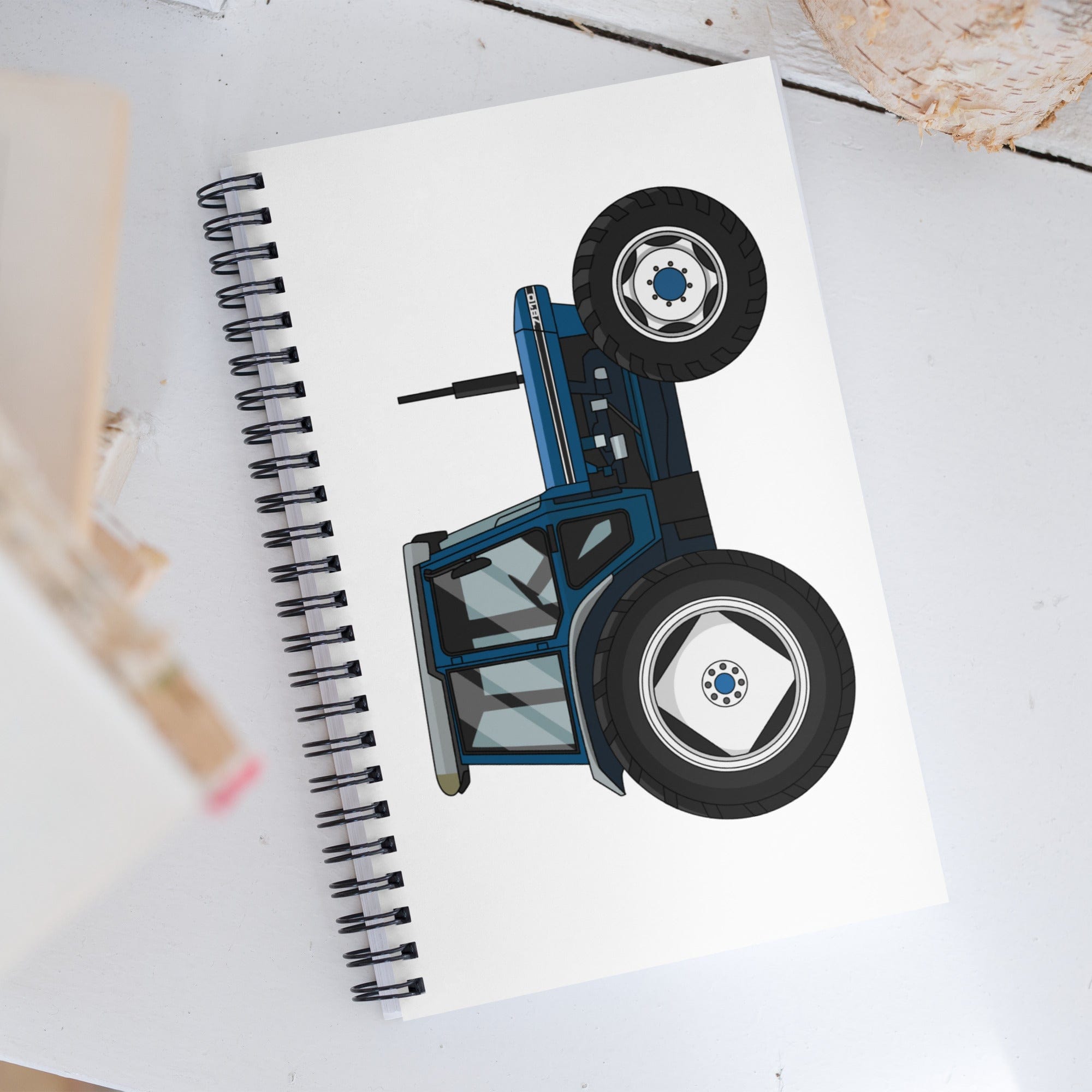 The Tractor Mugs Store Ford 7810 | Spiral notebook Quality Farmers Merch