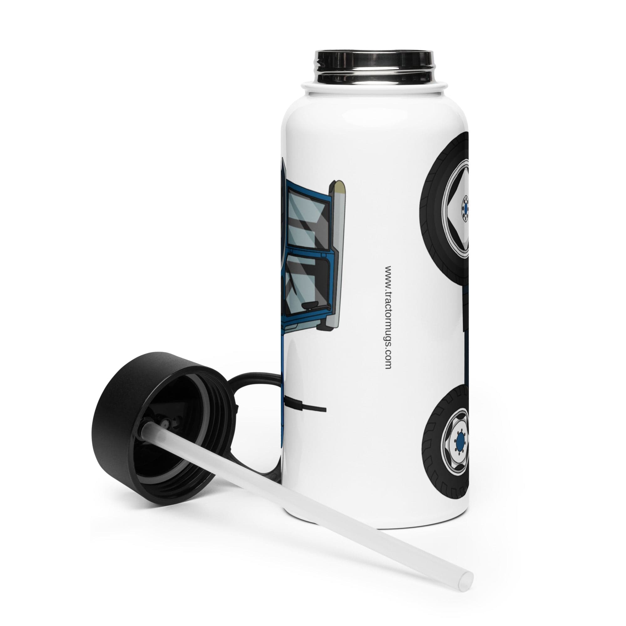 The Tractor Mugs Store Ford 7810 | Stainless Steel Water Bottle Quality Farmers Merch