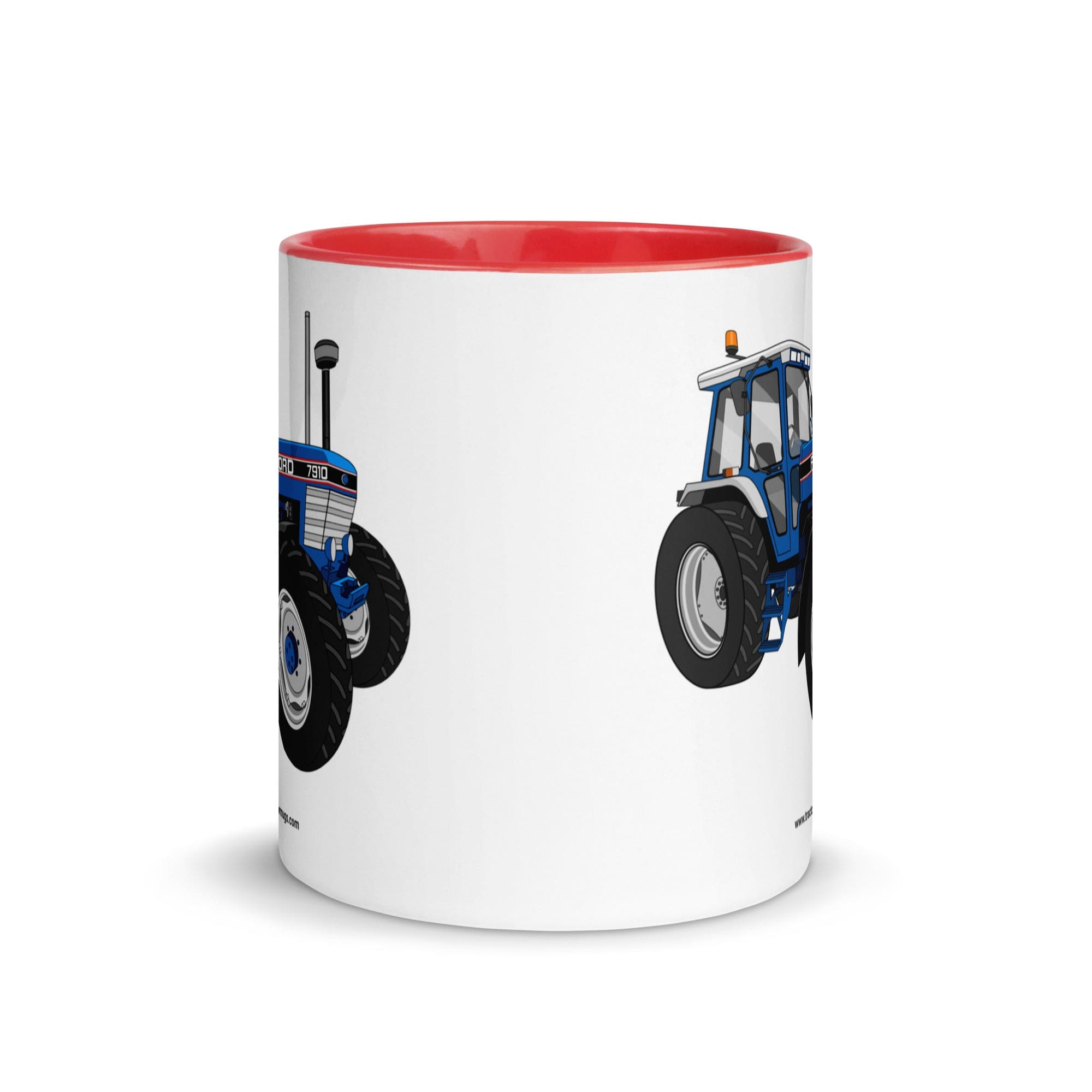 The Tractor Mugs Store Ford 7910 | Mug with Color Inside Quality Farmers Merch