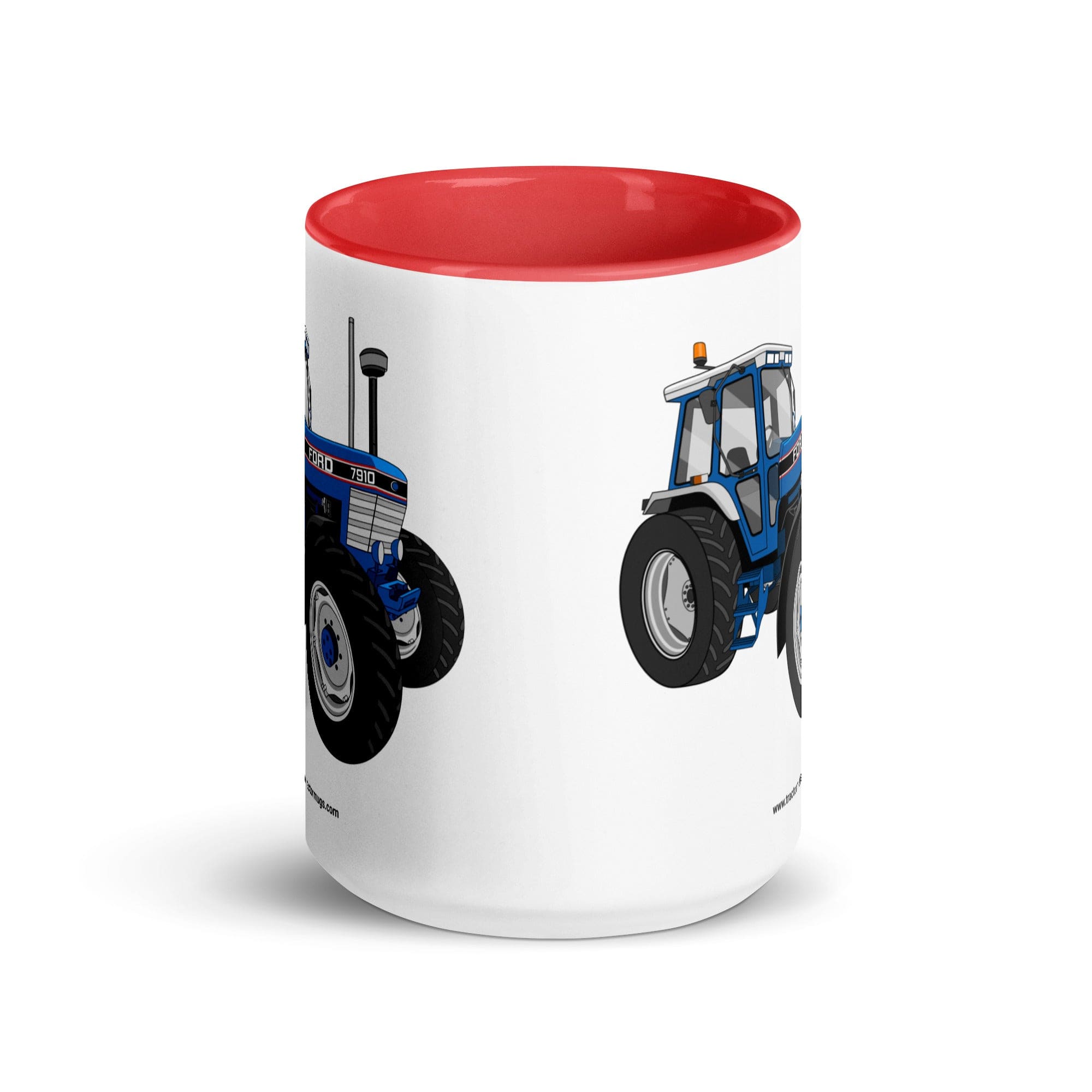 The Tractor Mugs Store Ford 7910 | Mug with Color Inside Quality Farmers Merch