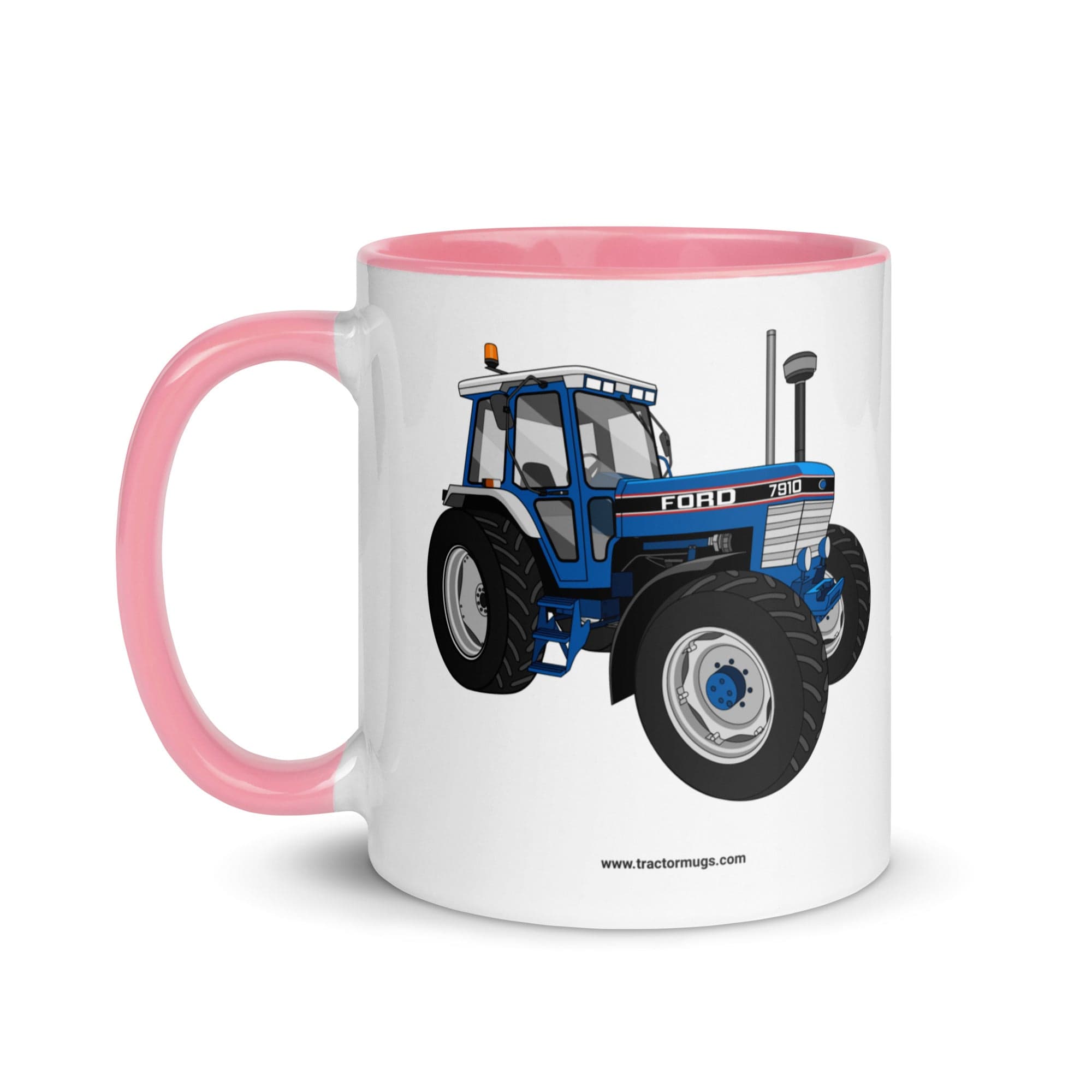 The Tractor Mugs Store Ford 7910 | Mug with Color Inside Quality Farmers Merch