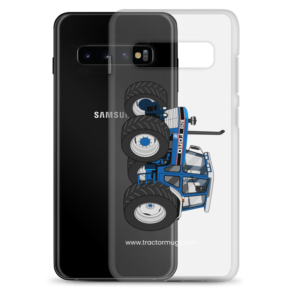 The Tractor Mugs Store Ford 8210 4WD | Clear Case for Samsung® Quality Farmers Merch