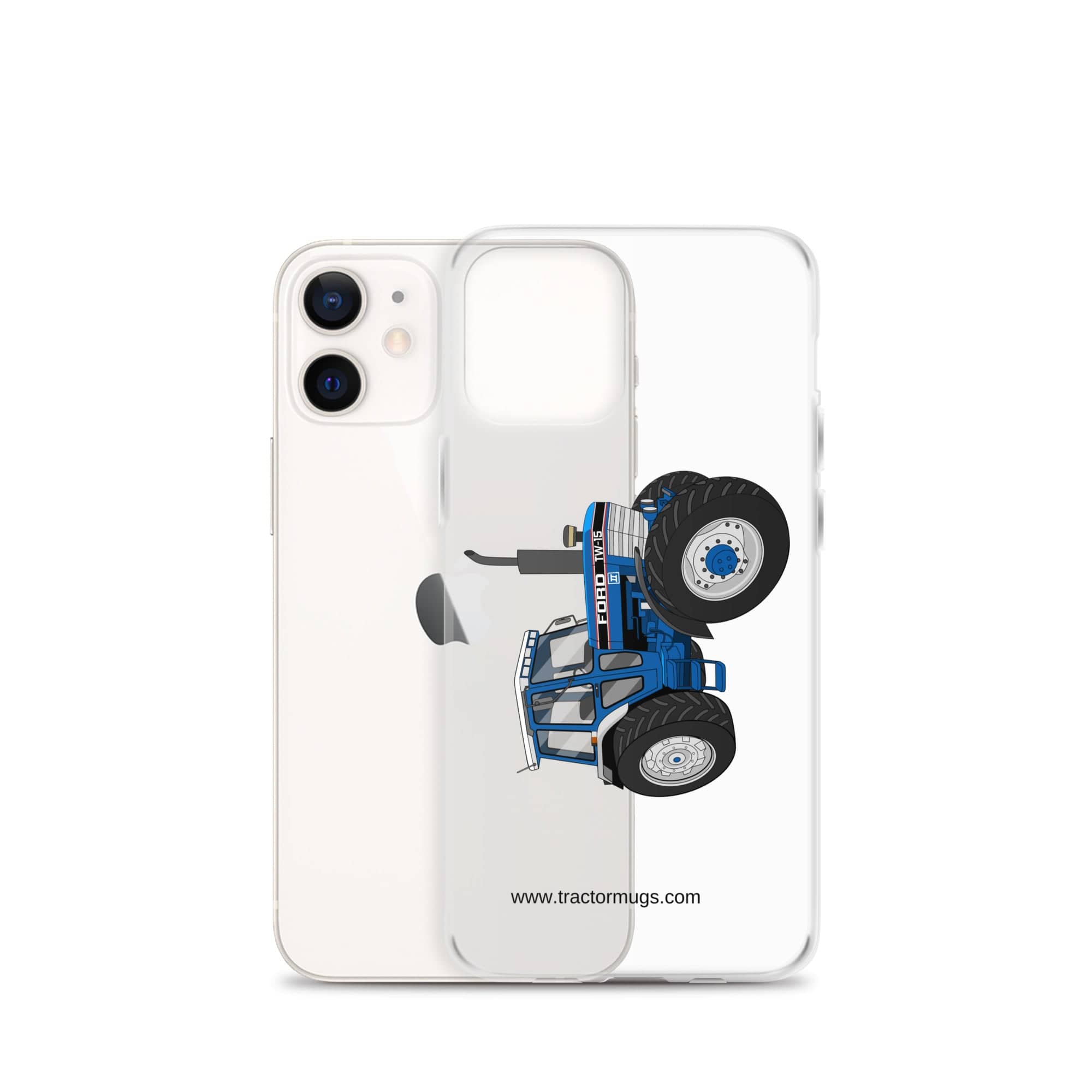 The Tractor Mugs Store Ford TW 15 | Clear Case for iPhone® Quality Farmers Merch