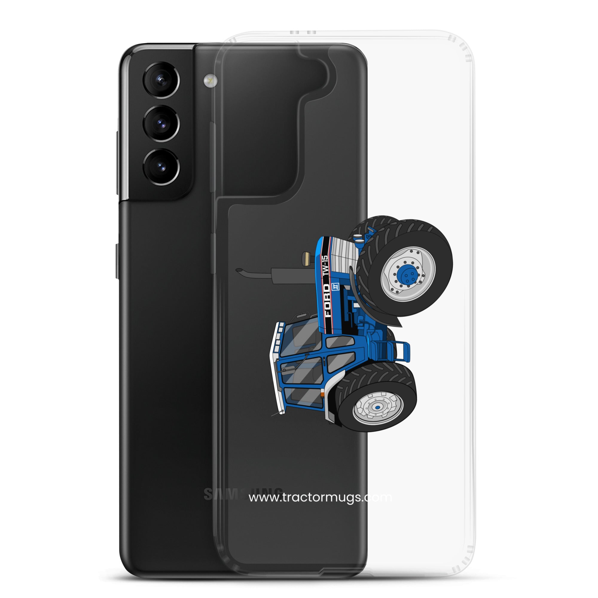 The Tractor Mugs Store Ford TW 15 | Clear Case for Samsung® Quality Farmers Merch