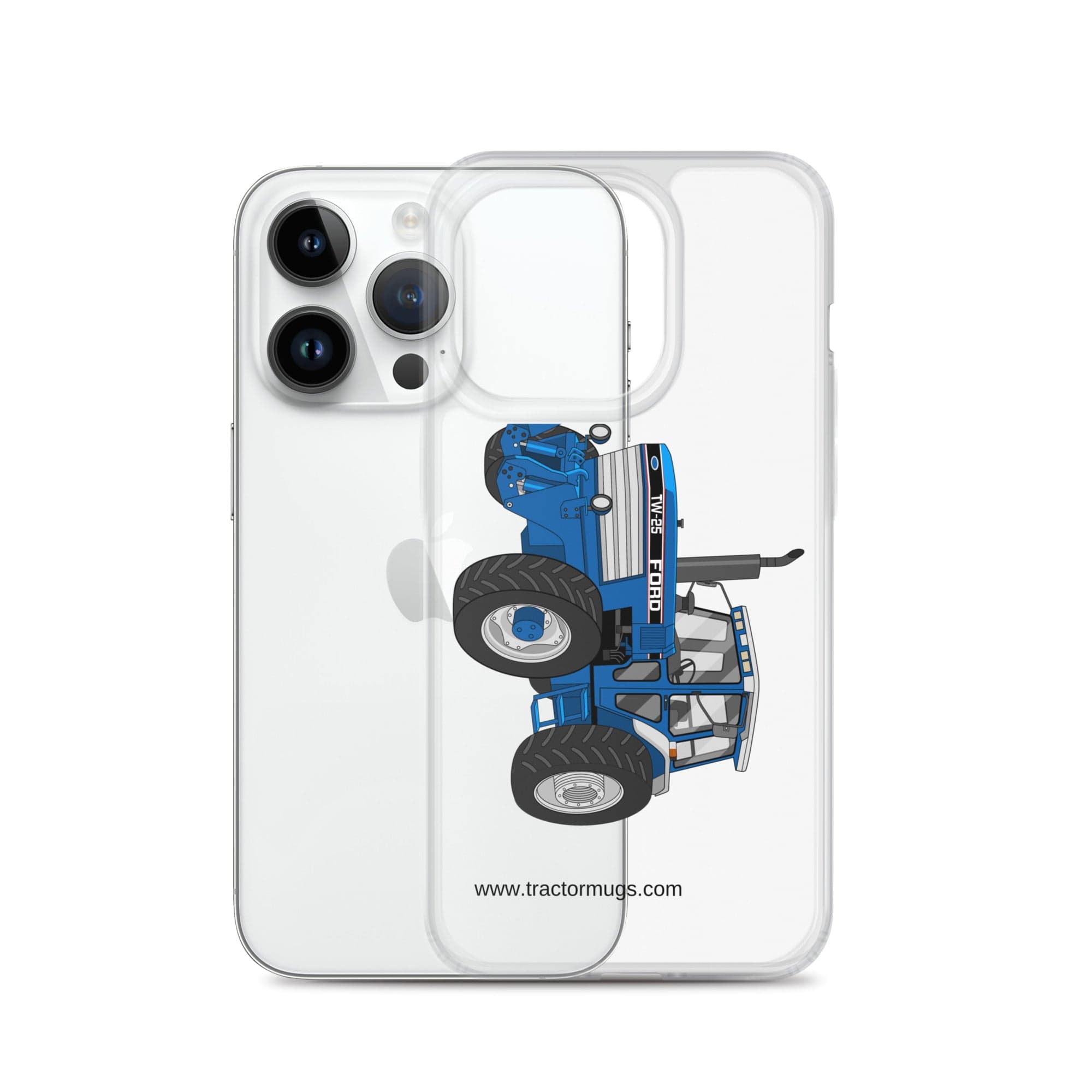 The Tractor Mugs Store Ford TW 25 | Clear Case for iPhone® Quality Farmers Merch