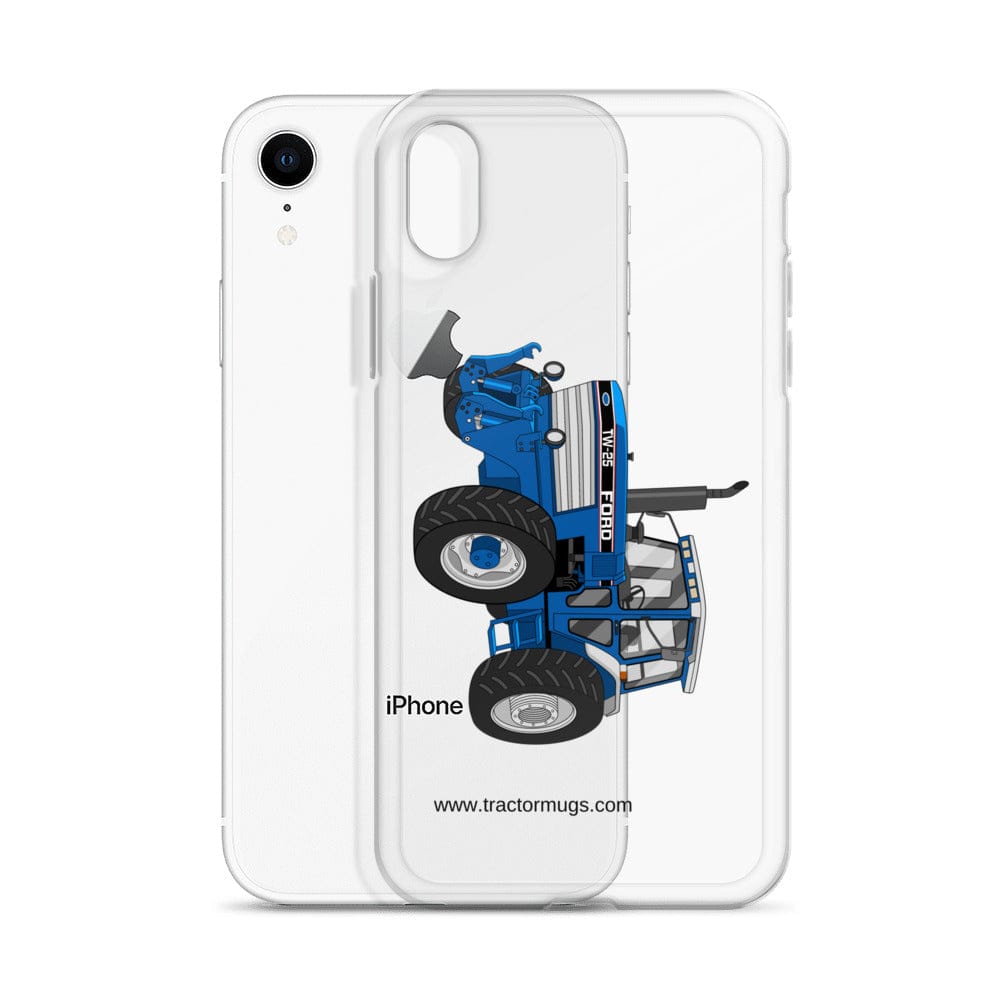 The Tractor Mugs Store Ford TW 25 | Clear Case for iPhone® Quality Farmers Merch