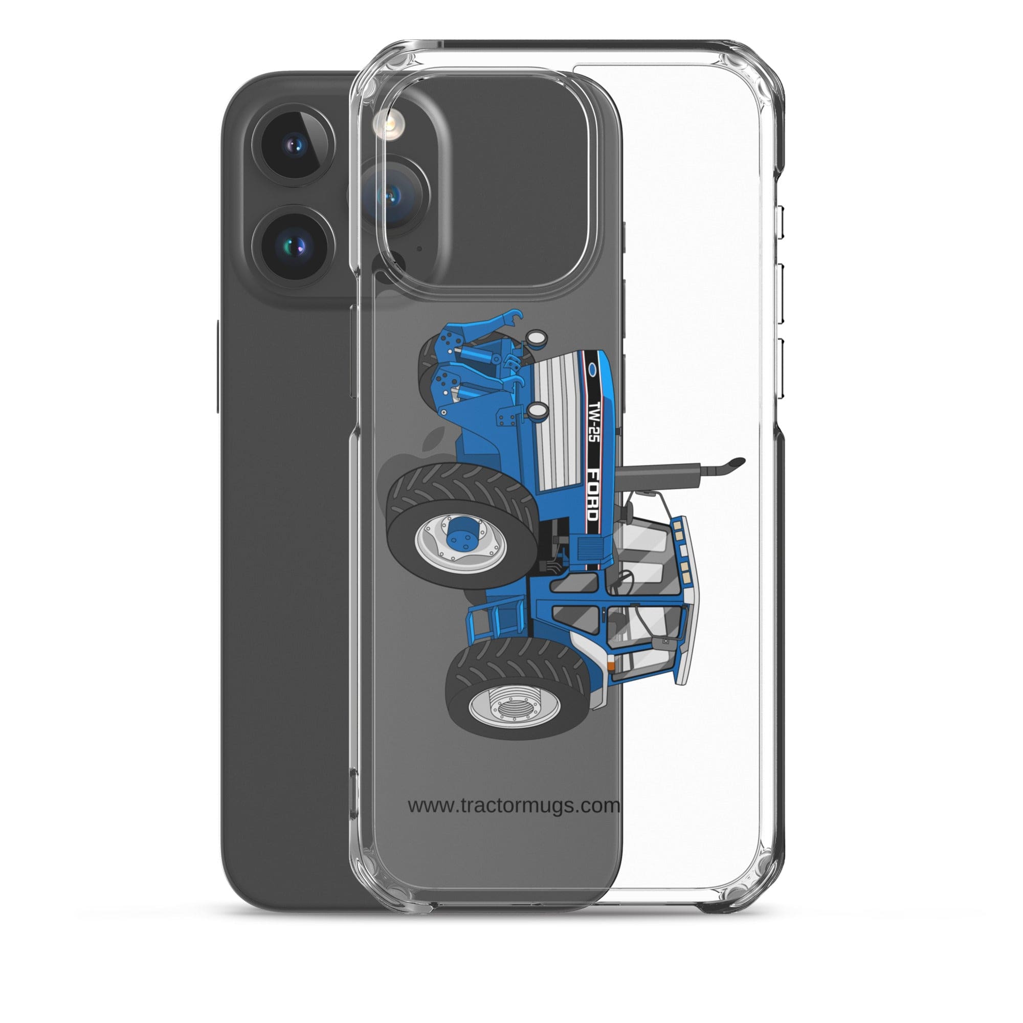 The Tractor Mugs Store Ford TW 25 | Clear Case for iPhone® Quality Farmers Merch