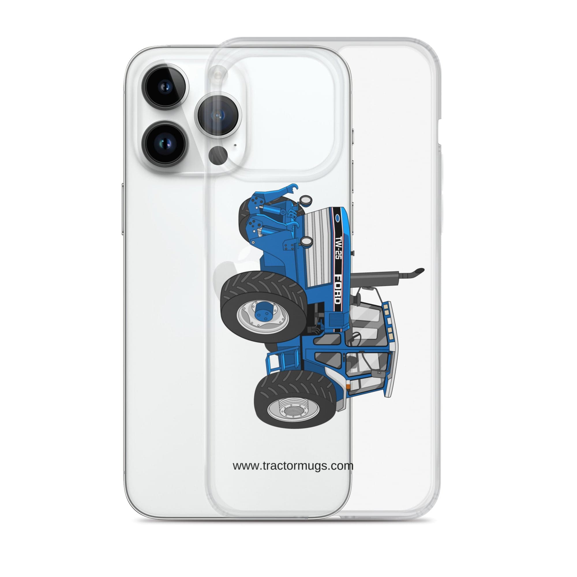 The Tractor Mugs Store Ford TW 25 | Clear Case for iPhone® Quality Farmers Merch