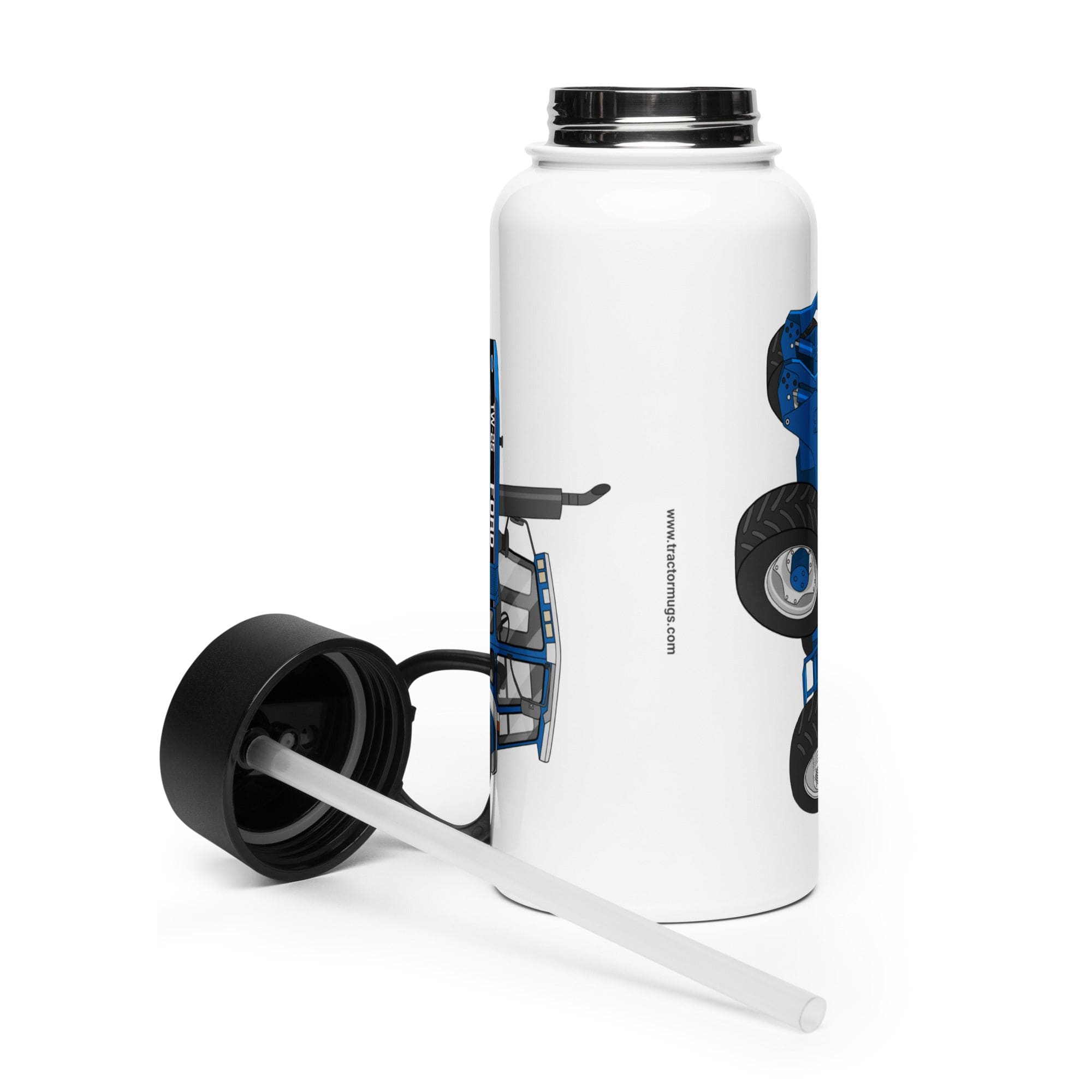 The Tractor Mugs Store Ford TW 25 | Stainless Steel Water Bottle Quality Farmers Merch
