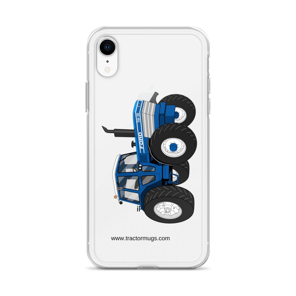 The Tractor Mugs Store Ford TW 35 | Clear Case for iPhone® Quality Farmers Merch