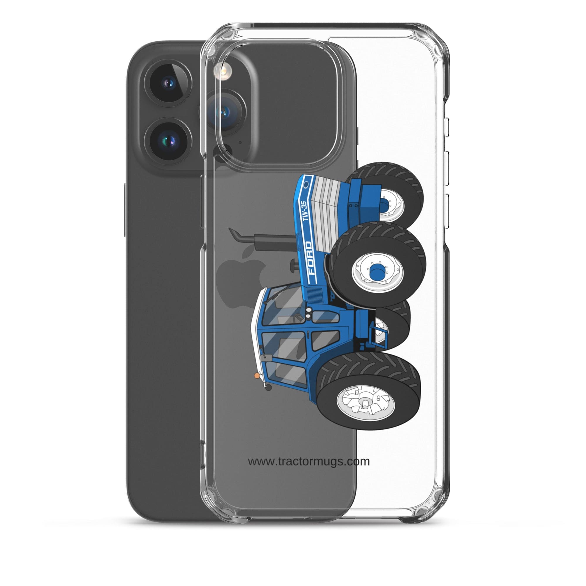 The Tractor Mugs Store Ford TW 35 | Clear Case for iPhone® Quality Farmers Merch