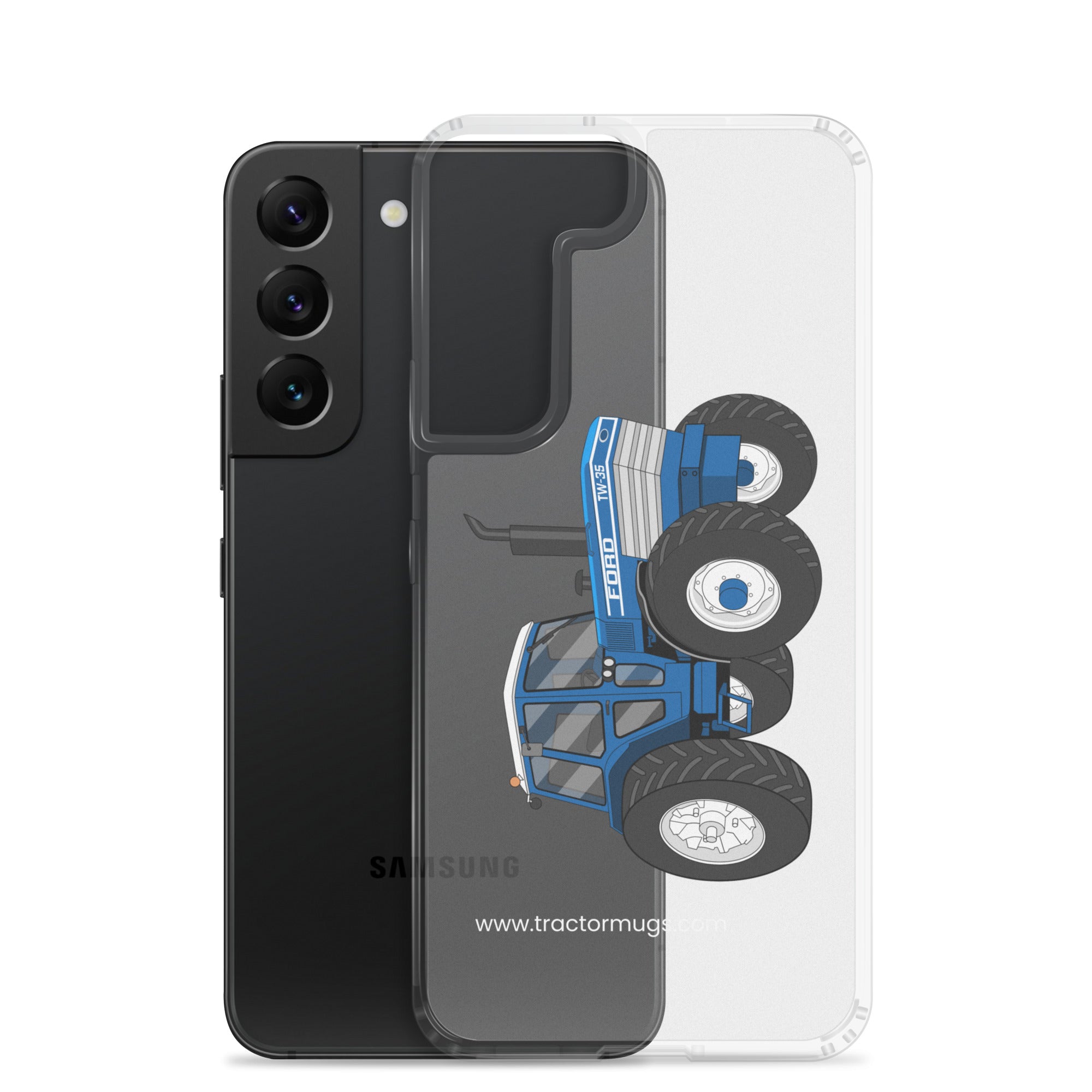 The Tractor Mugs Store Ford TW 35 | Clear Case for Samsung® Quality Farmers Merch