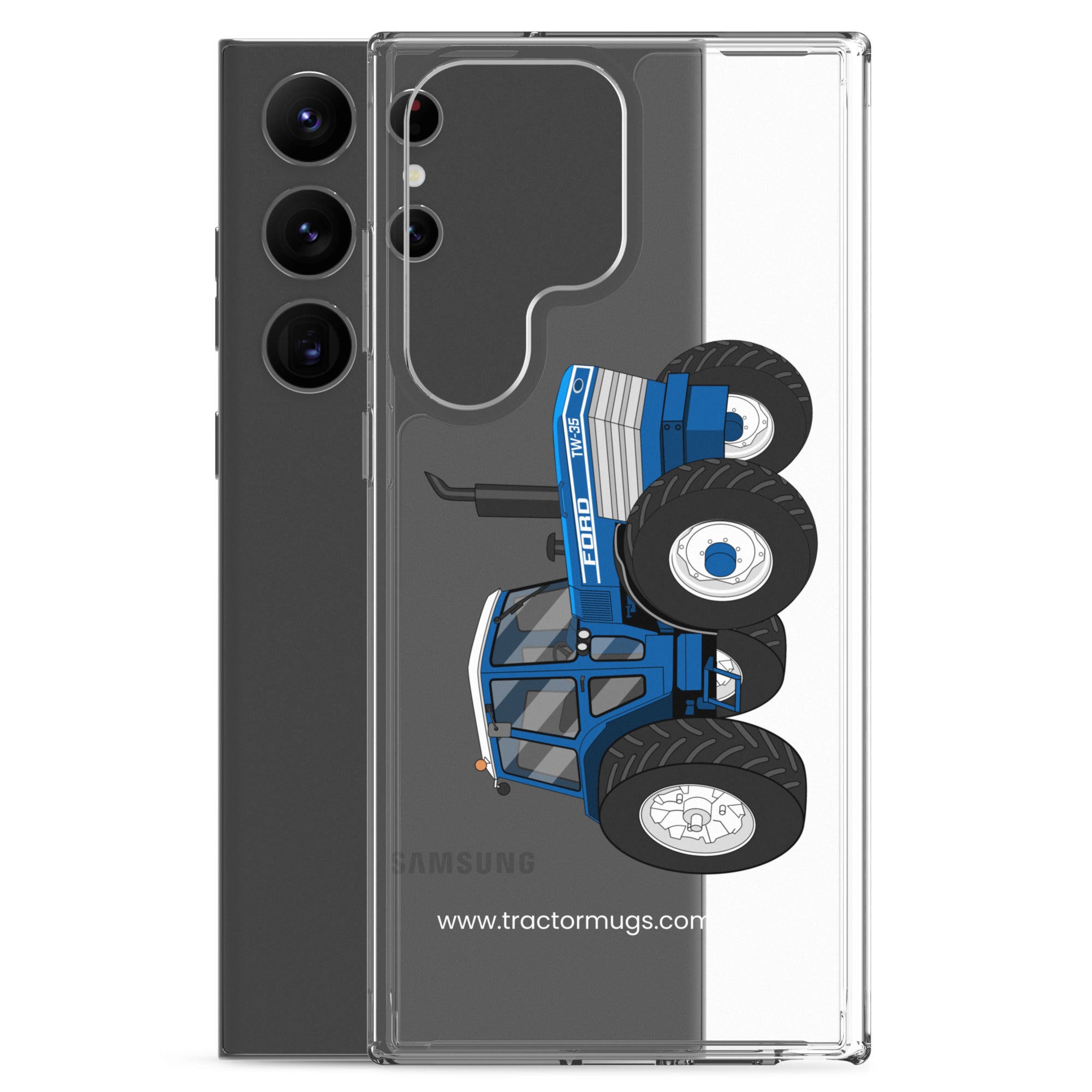 The Tractor Mugs Store Ford TW 35 | Clear Case for Samsung® Quality Farmers Merch