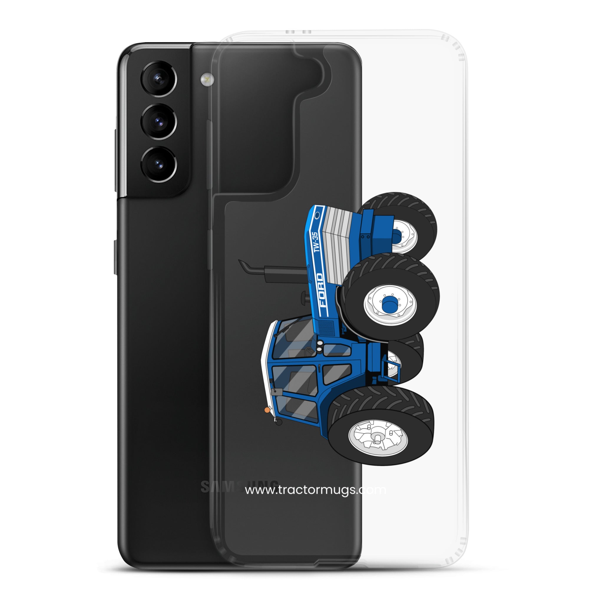 The Tractor Mugs Store Ford TW 35 | Clear Case for Samsung® Quality Farmers Merch