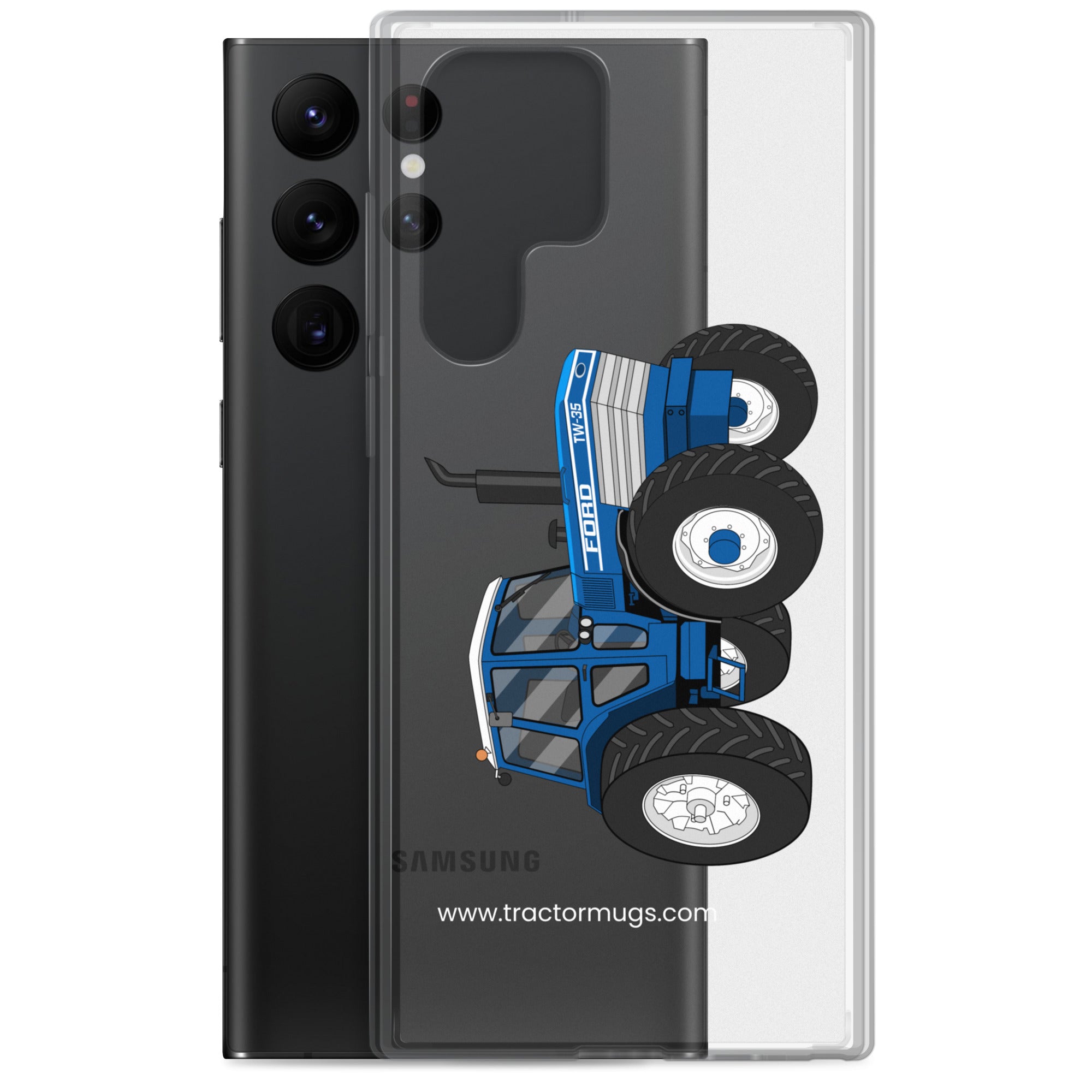 The Tractor Mugs Store Ford TW 35 | Clear Case for Samsung® Quality Farmers Merch