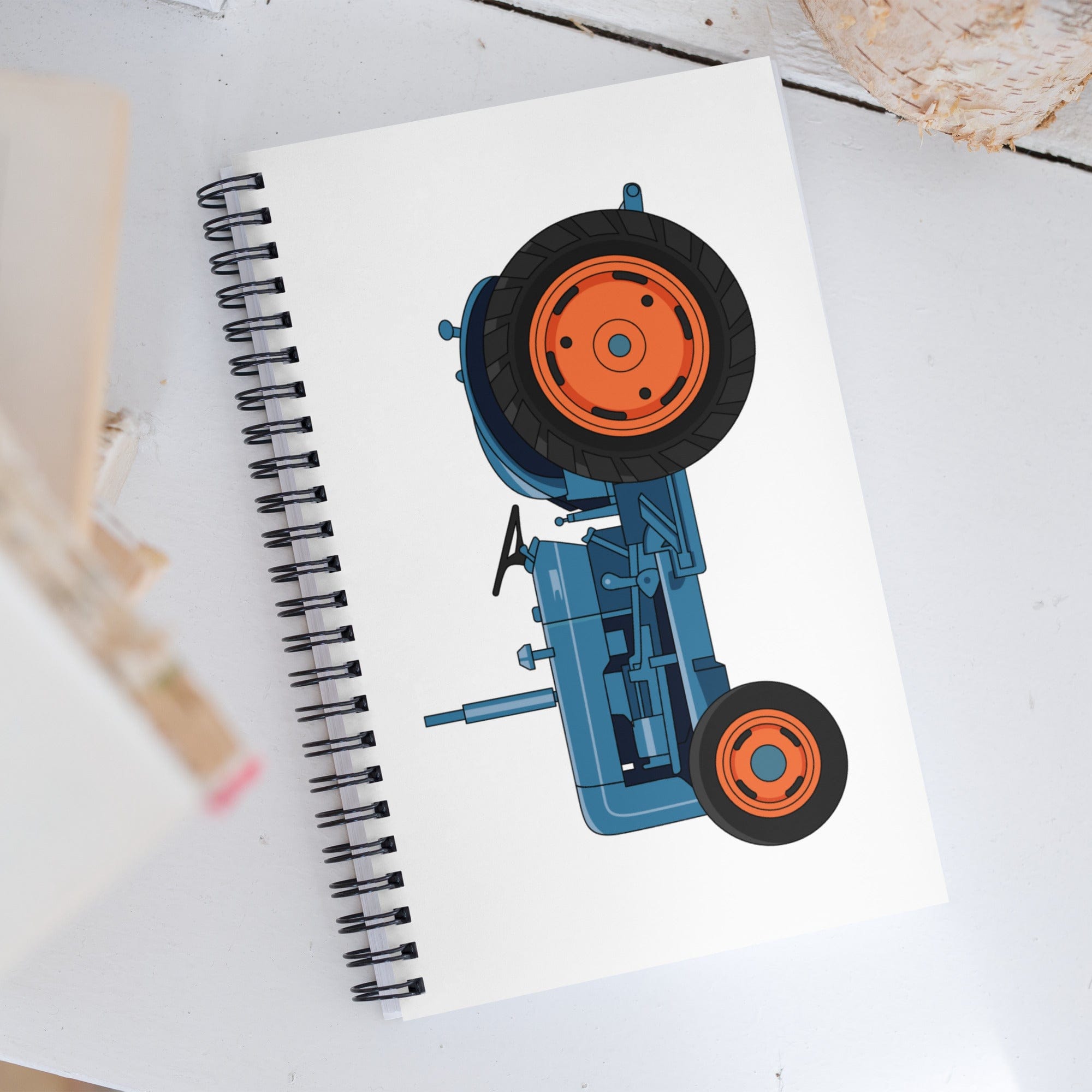 The Tractor Mugs Store Fordson Dexta (1958) | Spiral notebook Quality Farmers Merch