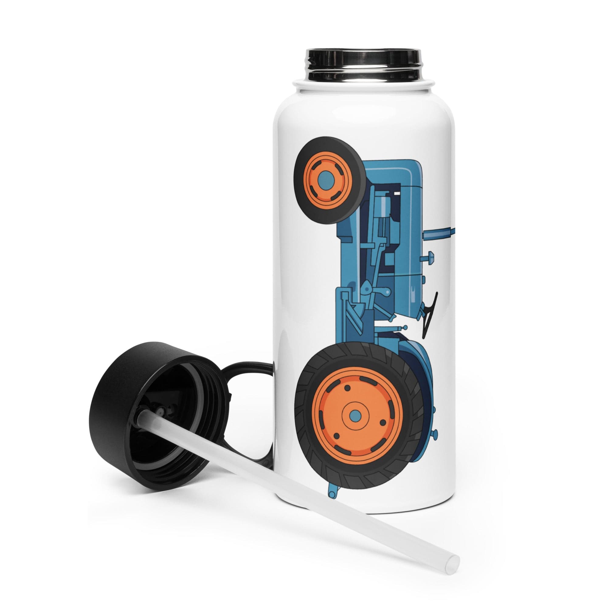 The Tractor Mugs Store Fordson Dexta (1958) | Stainless Steel Water Bottle Quality Farmers Merch