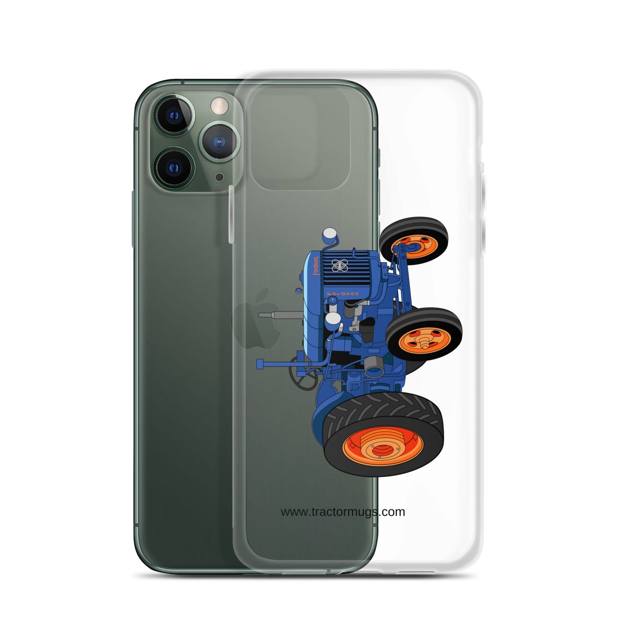 The Tractor Mugs Store Fordson E27N L4 | Clear Case for iPhone® Quality Farmers Merch