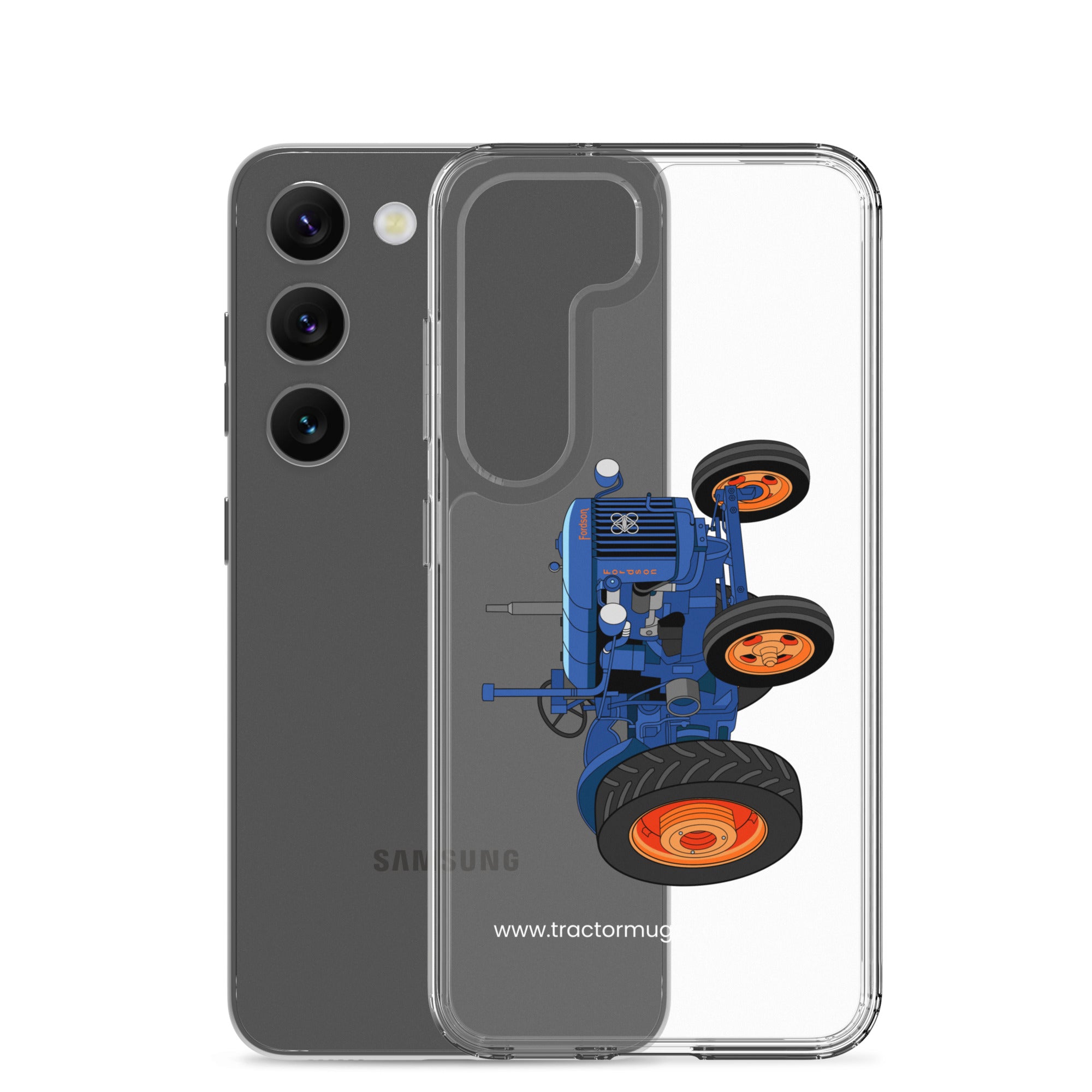 The Tractor Mugs Store Fordson E27N L4 | Clear Case for Samsung® Quality Farmers Merch
