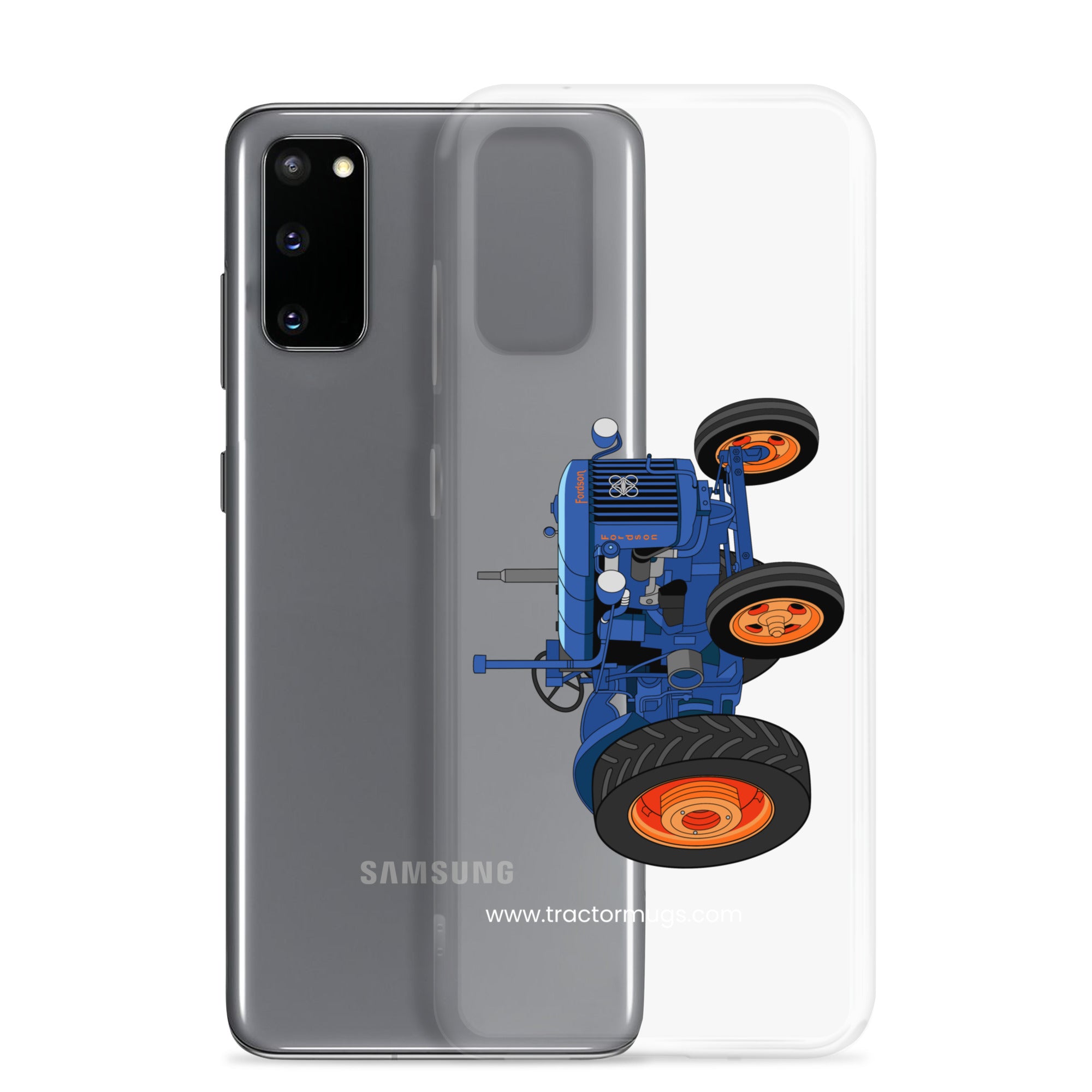 The Tractor Mugs Store Fordson E27N L4 | Clear Case for Samsung® Quality Farmers Merch