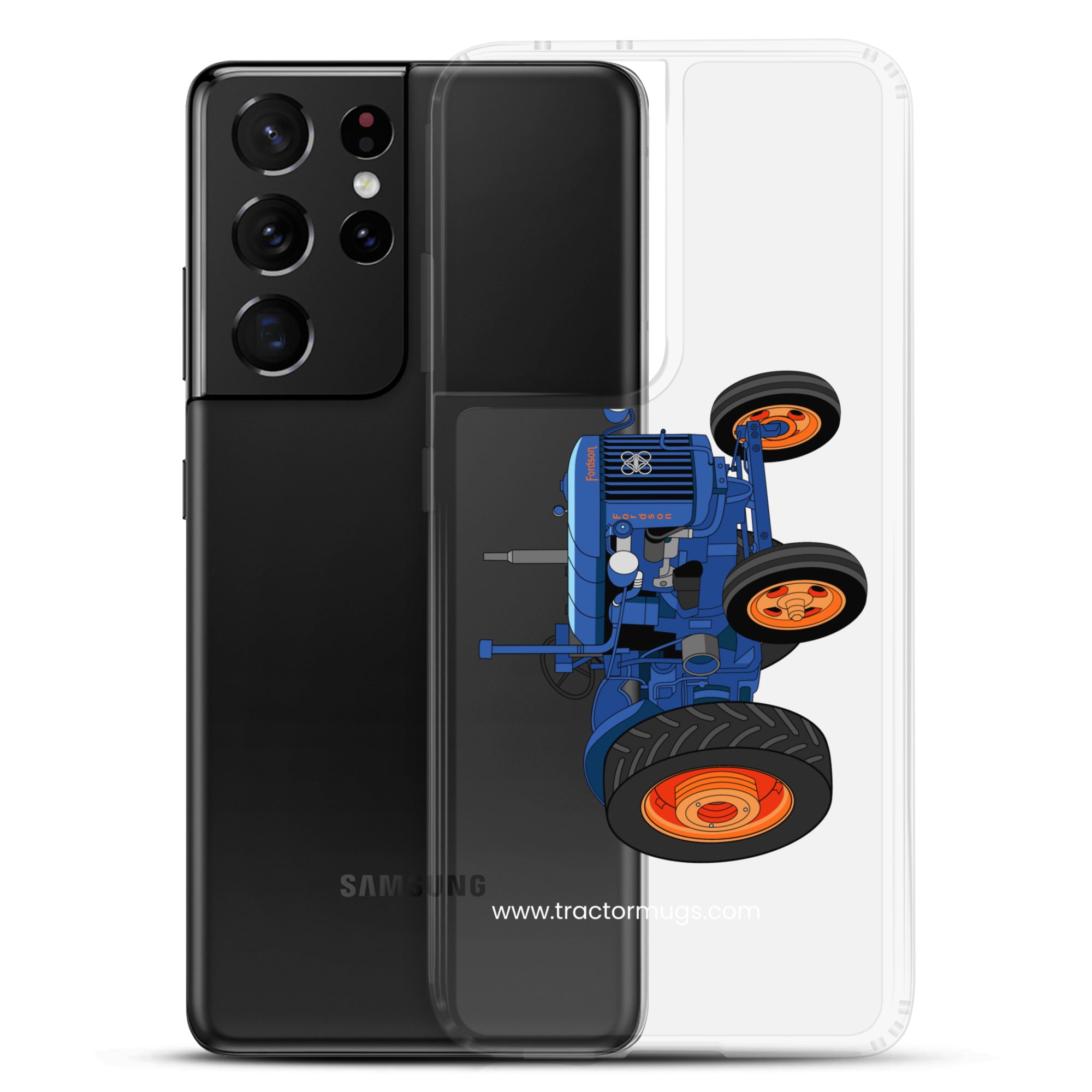 The Tractor Mugs Store Fordson E27N L4 | Clear Case for Samsung® Quality Farmers Merch