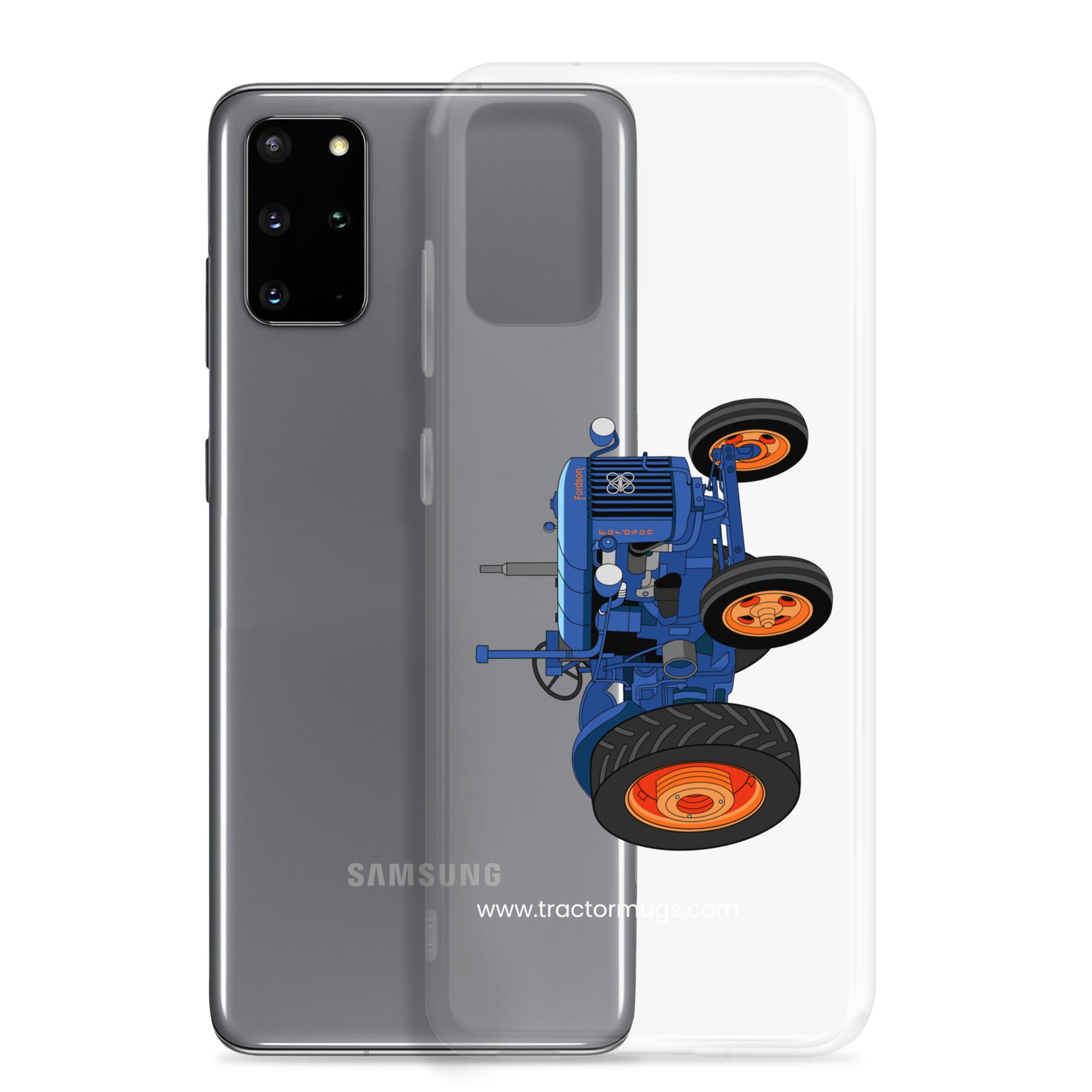 The Tractor Mugs Store Fordson E27N L4a | Clear Case for Samsung® Quality Farmers Merch