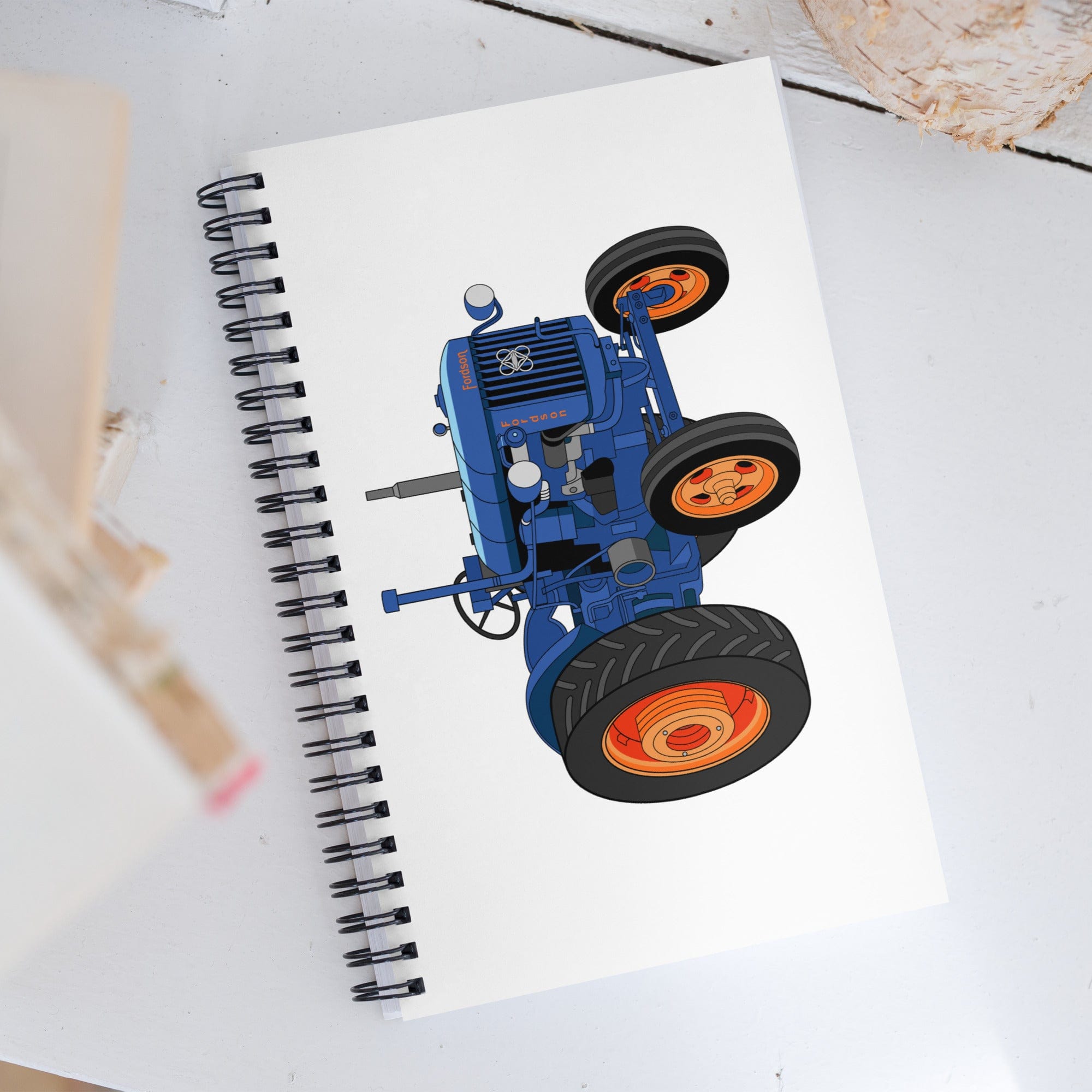 The Tractor Mugs Store Fordson E27N L4a | Spiral notebook Quality Farmers Merch